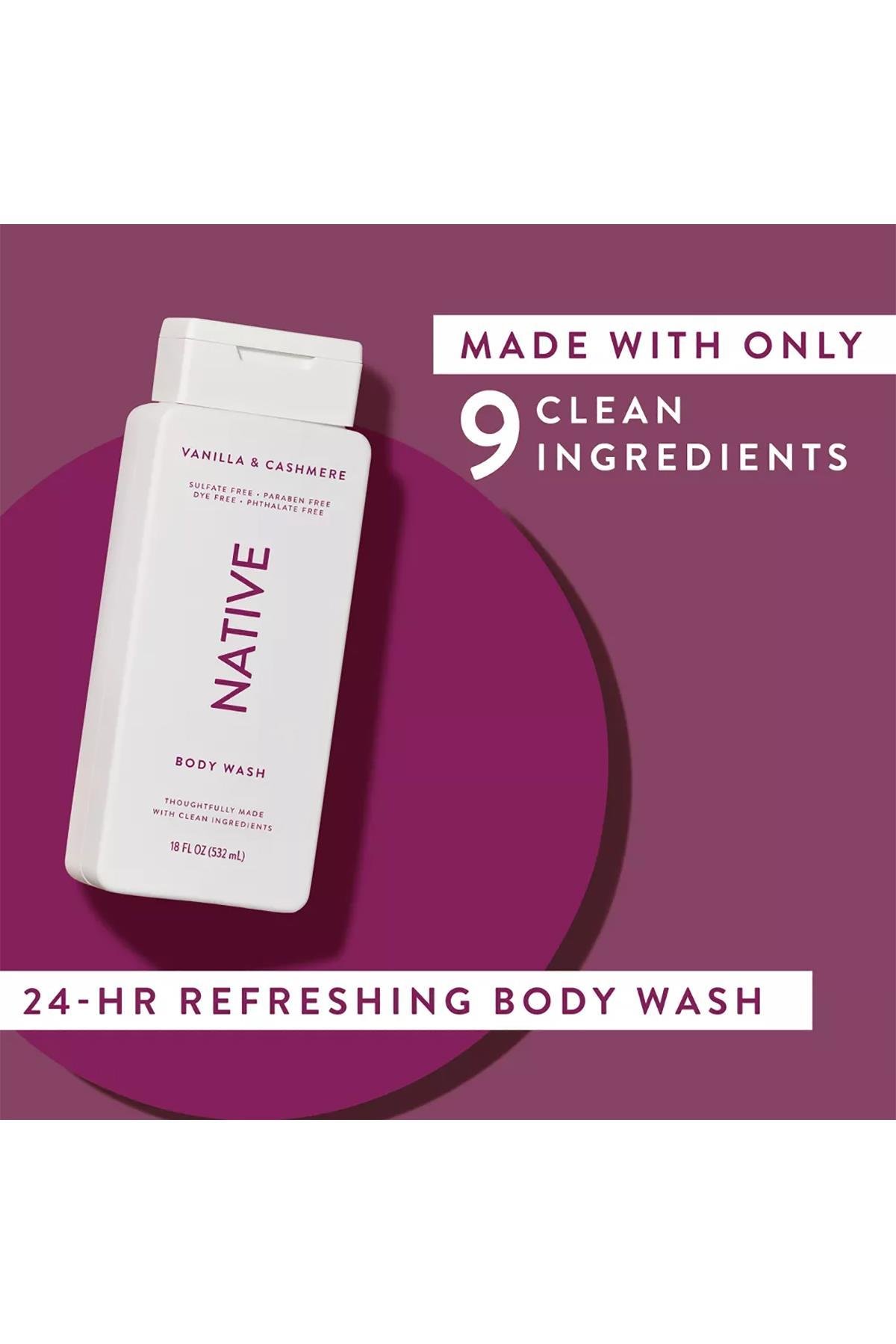 Native Vanilla & Cashmere Duş Jeli 532ML