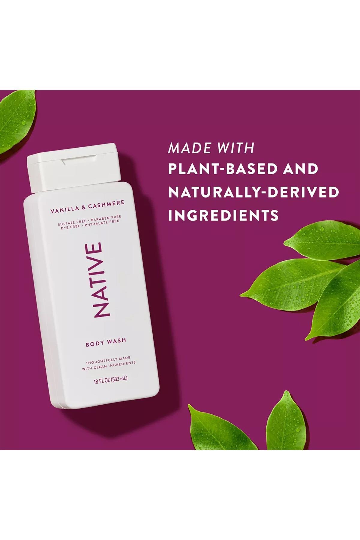 Native Vanilla & Cashmere Duş Jeli 532ML