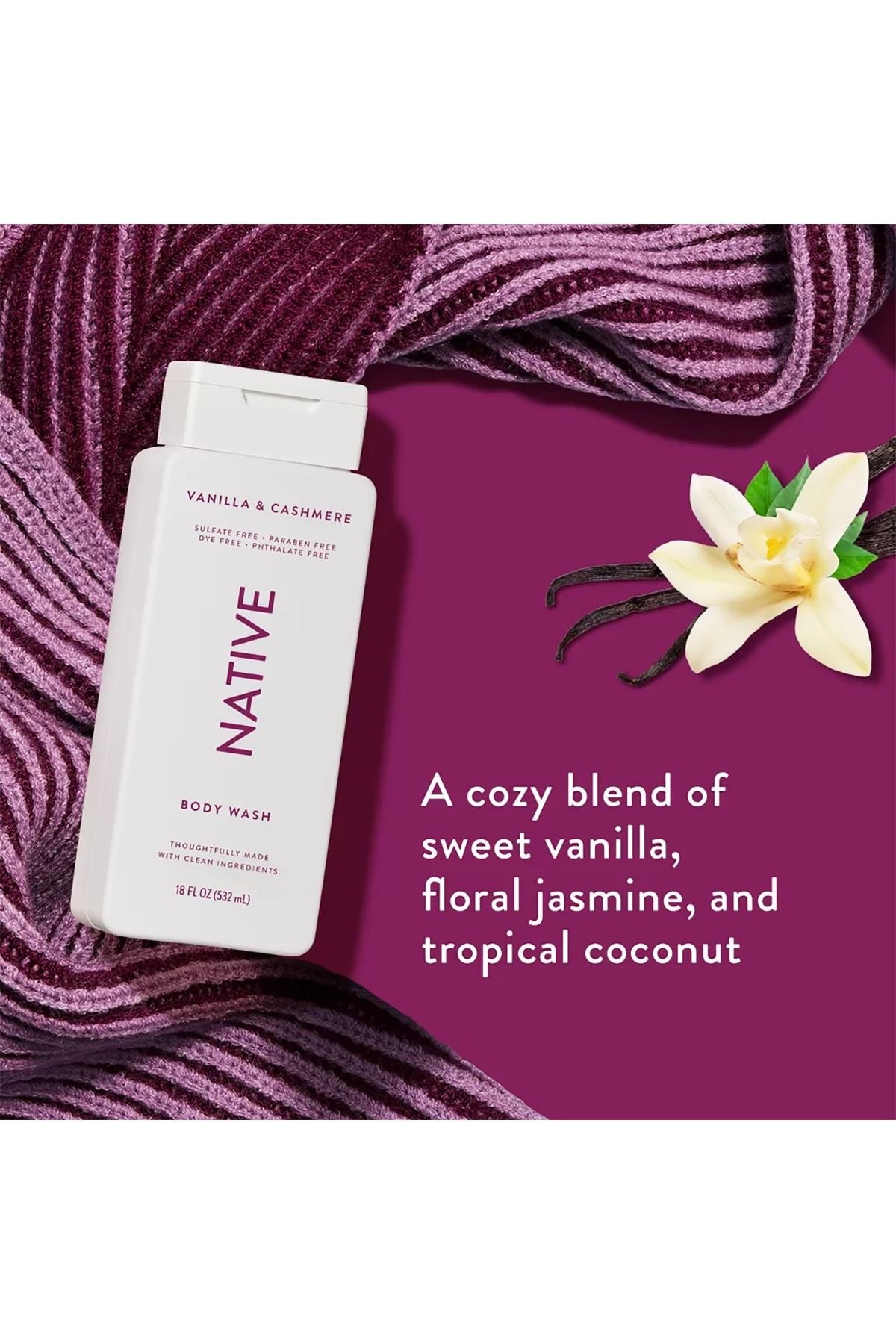 Native Vanilla & Cashmere Duş Jeli 532ML