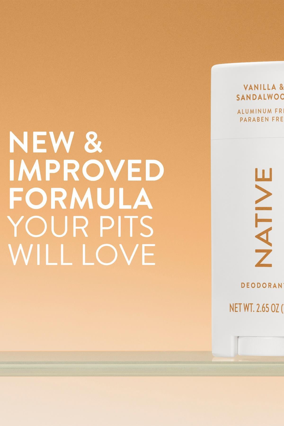 Native Vanilla & Sandalwood Alüminyumsuz Stick Deodorant 75GR