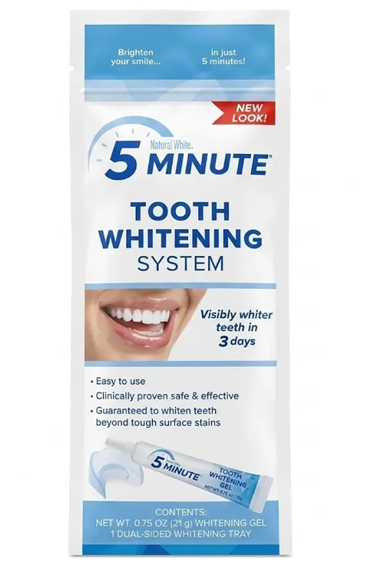 Natural White 5 Minute Diş Beyazlatma Sistemi