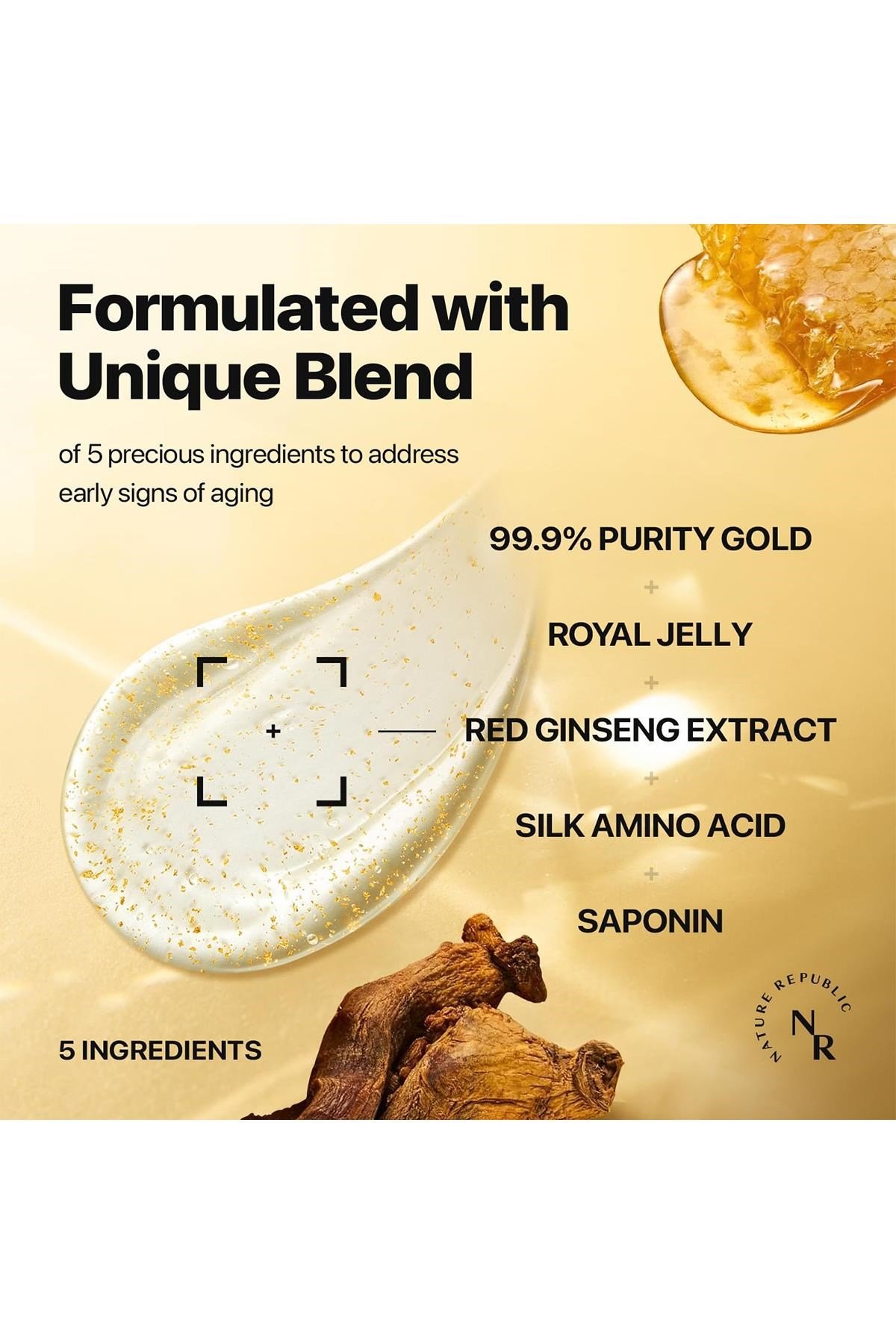 Nature Republic Ginseng Gold Silk Nemlendirici Yüz Kremi 70.8GR
