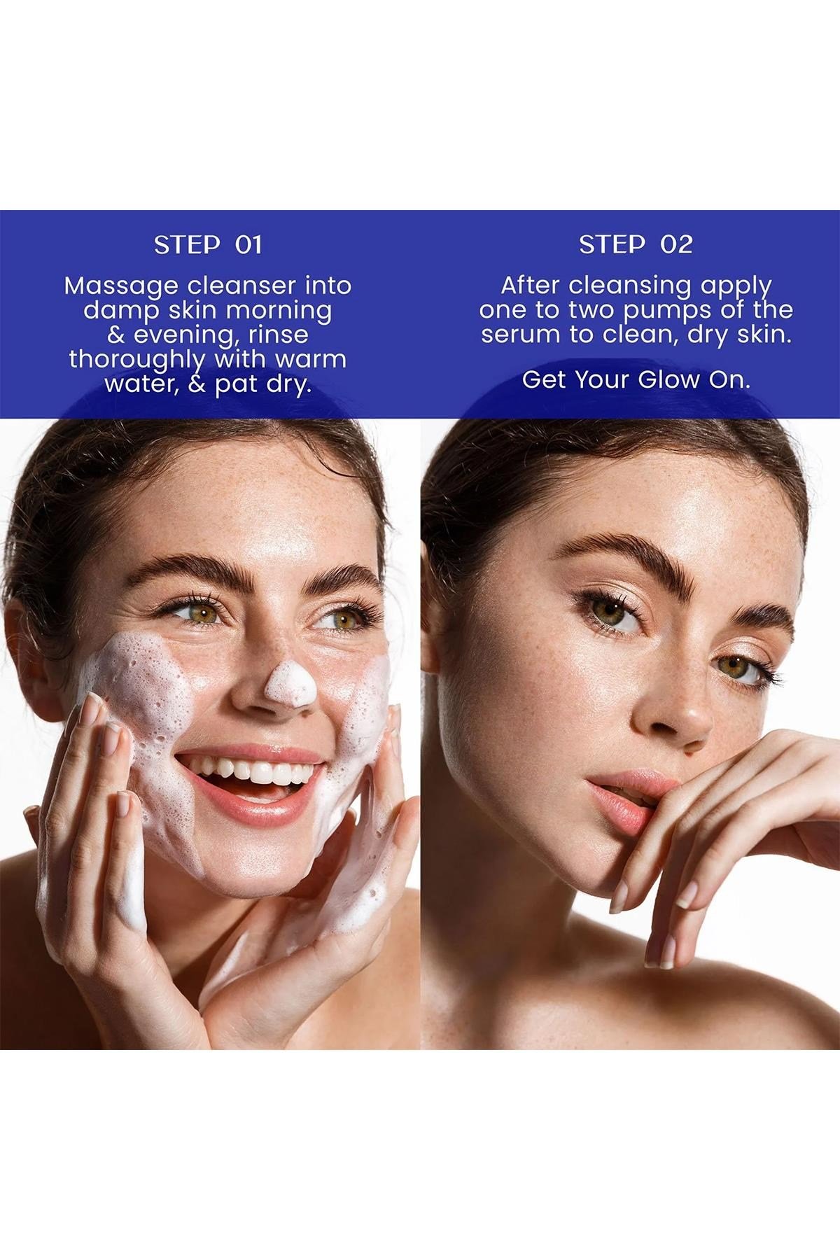 Nature Well Nemlendirici Temizleyici ve Aydınlatıcı Serum İkili Set