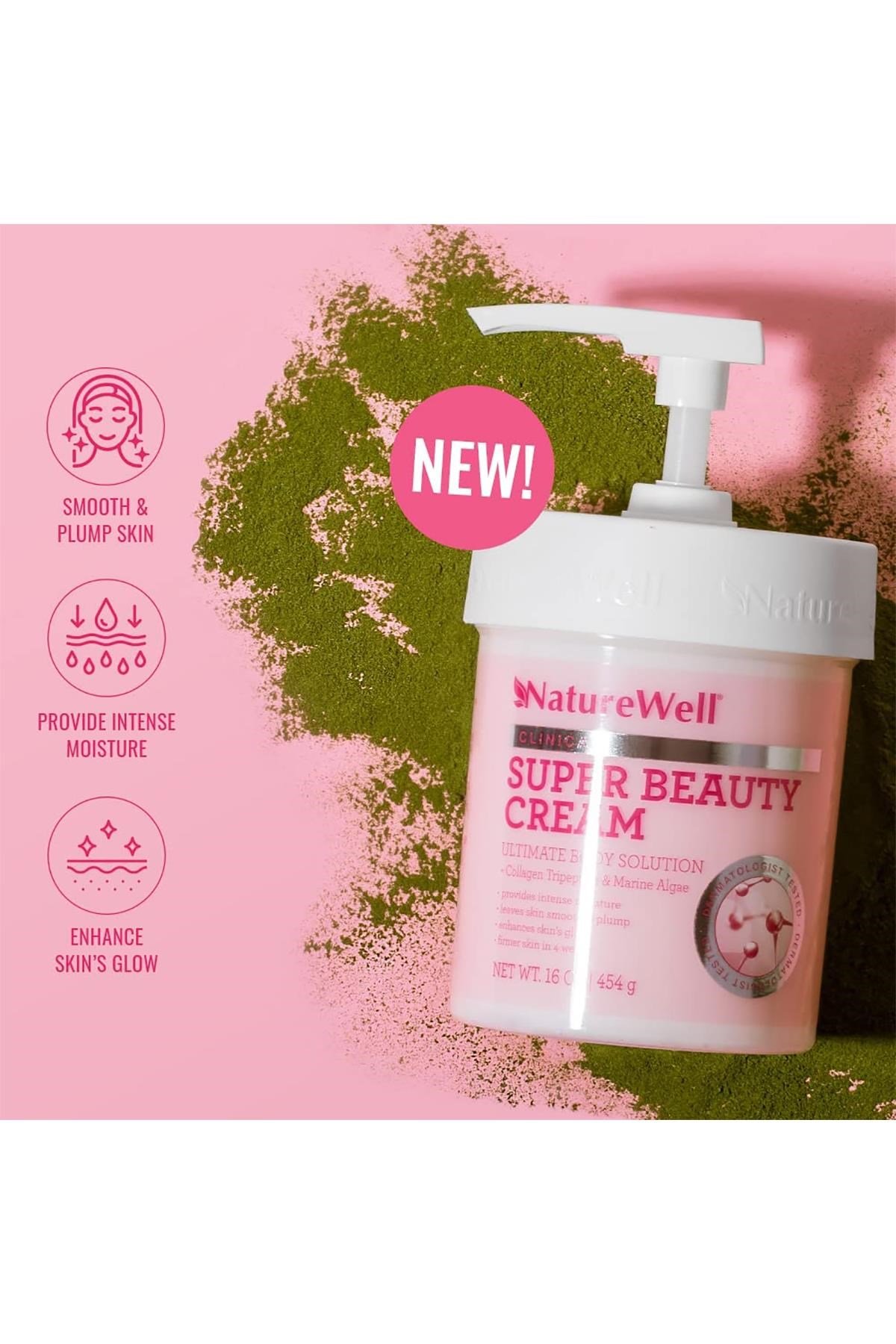 Nature Well Super Beauty Yüz ve Vücut Kremi 454GR