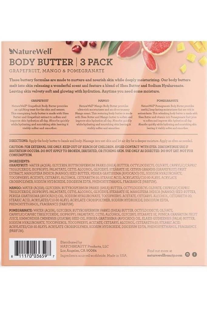 Nature Well Vücut Bakım Yağı 3lü Paket
