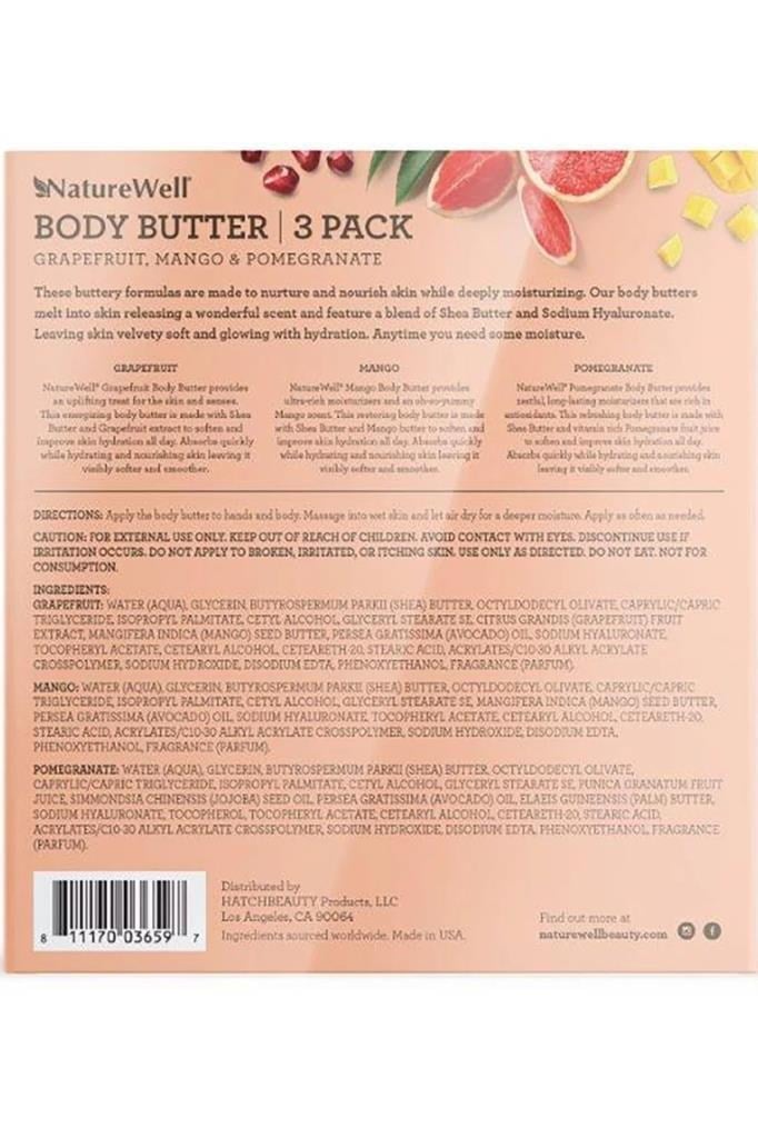 Nature Well Vücut Bakım Yağı 3lü Paket