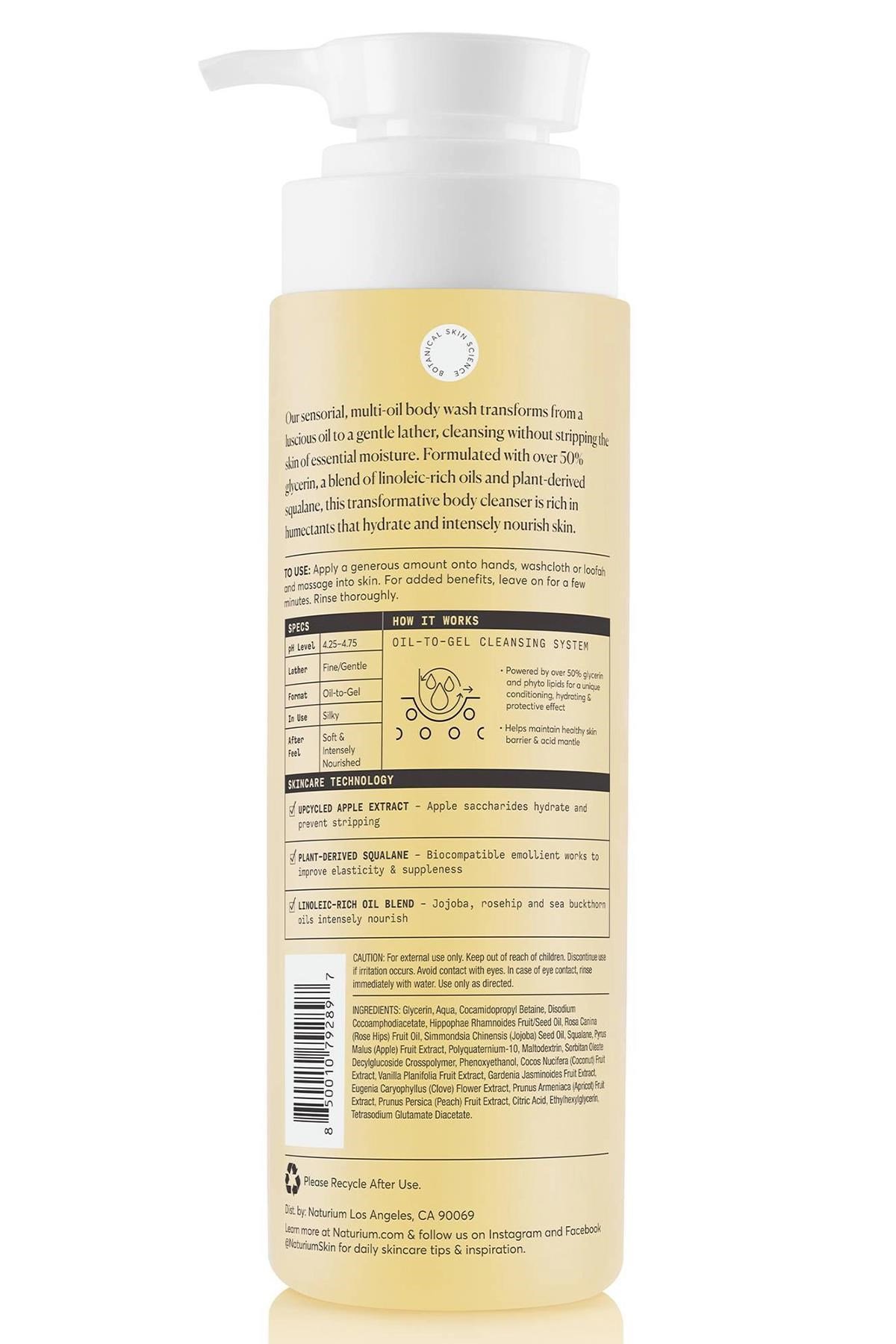 Naturium Glow Getter Multi-Oil Hydrating Duş Jeli 500ML