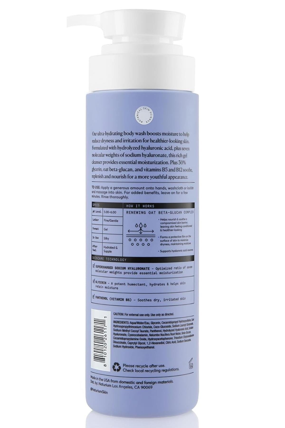 Naturium The Booster Hyaluronic Acid Duş Jeli 500ML
