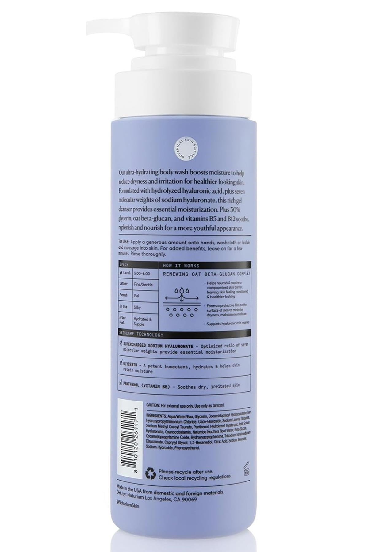 Naturium The Booster Hyaluronic Acid Duş Jeli 500ML