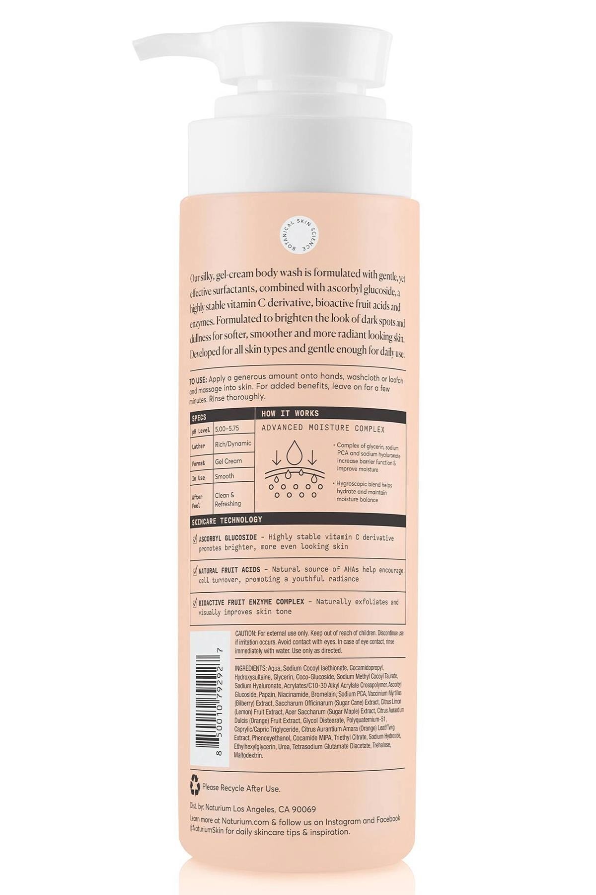 Naturium The Brightener Vitamin C Brightening Duş Jeli 500ML