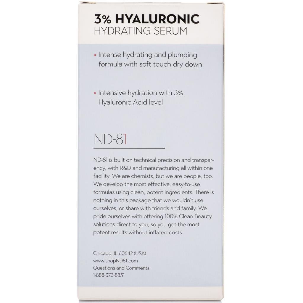ND-81 Nemlendirici Yüz Serumu 30ML