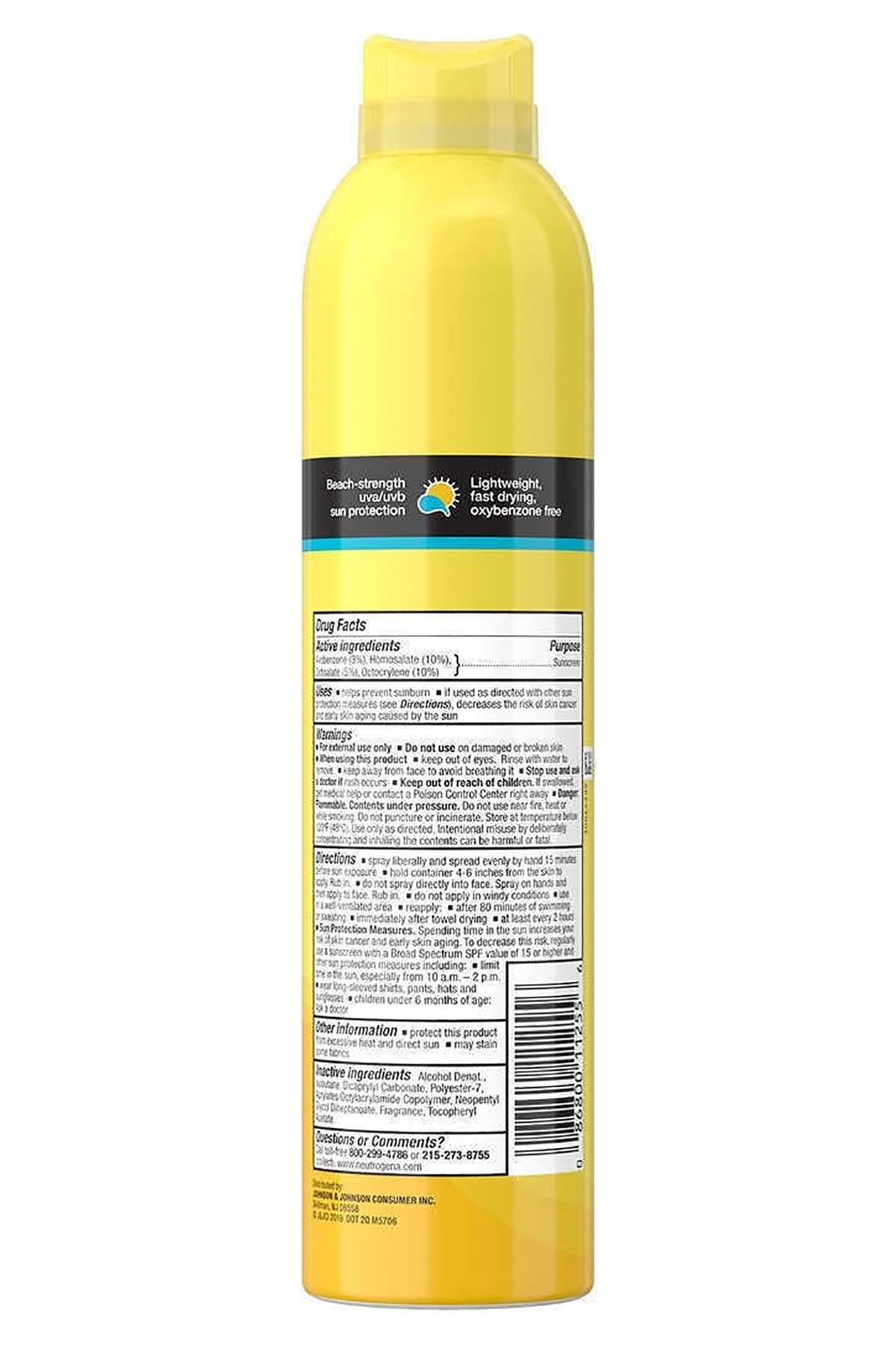 Neutrogena Beach Defense SPF60+ Güneş Koruyucu Sprey 240GR