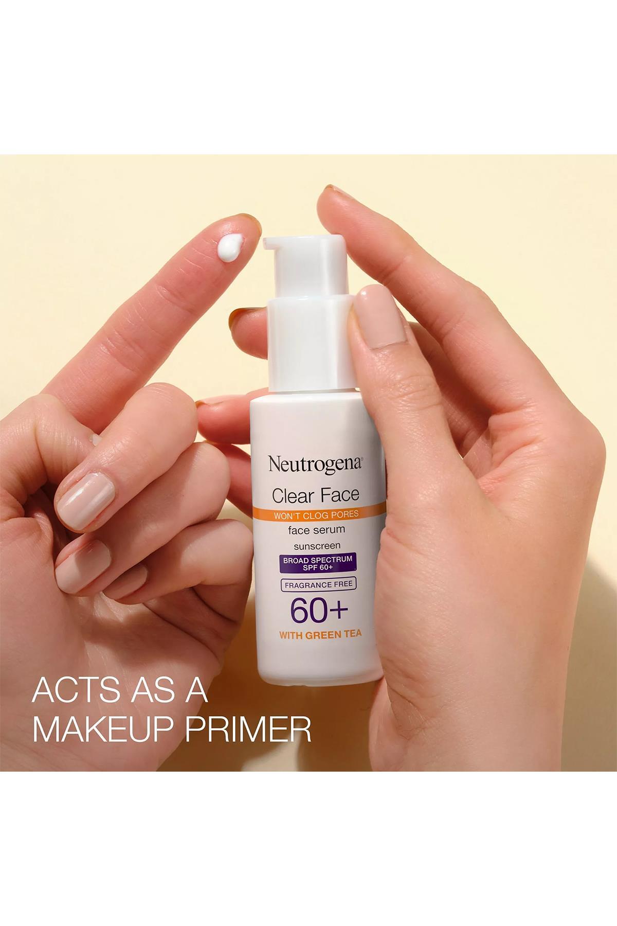 Neutrogena Clear Face SPF60 Güneş Koruyucu Yüz Serumu 50ML SKT:11/2026