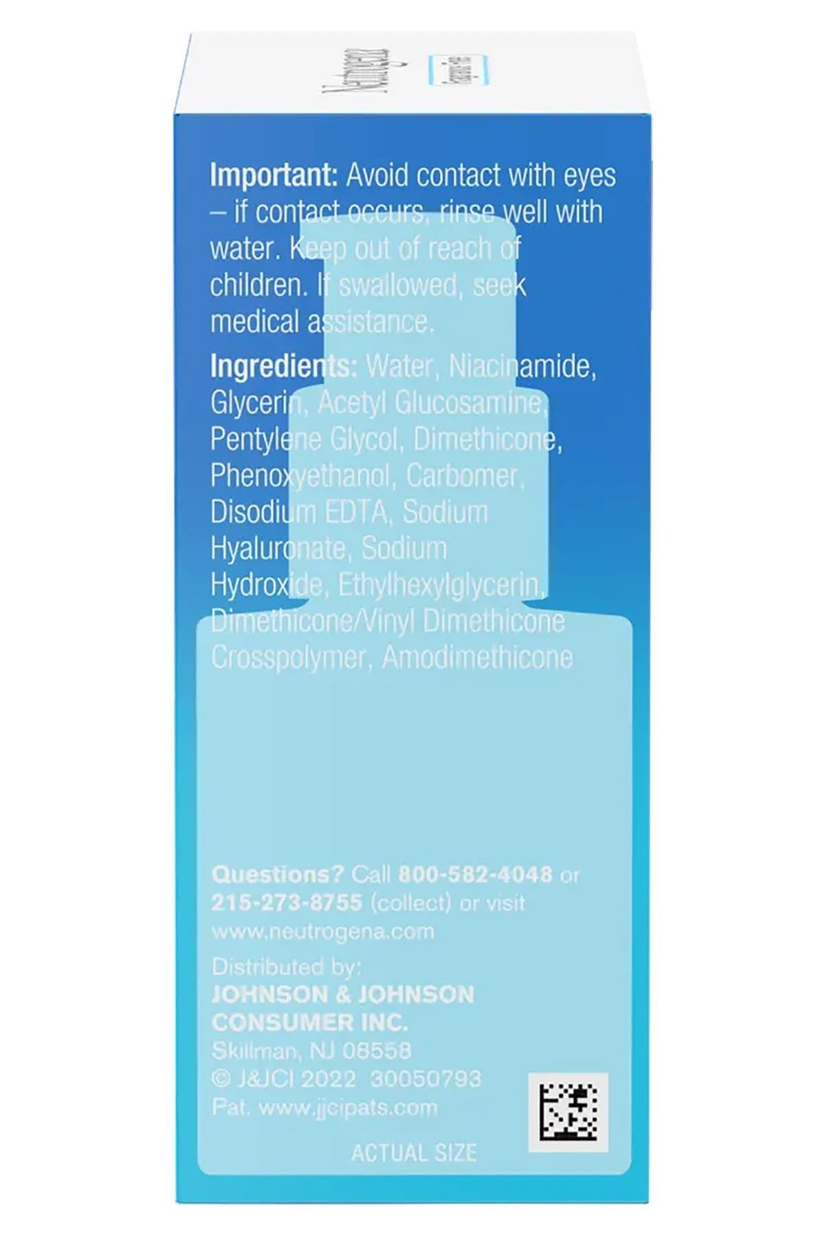 Neutrogena Hydro Boost+ Niacinamide Yüz Serumu 29ML