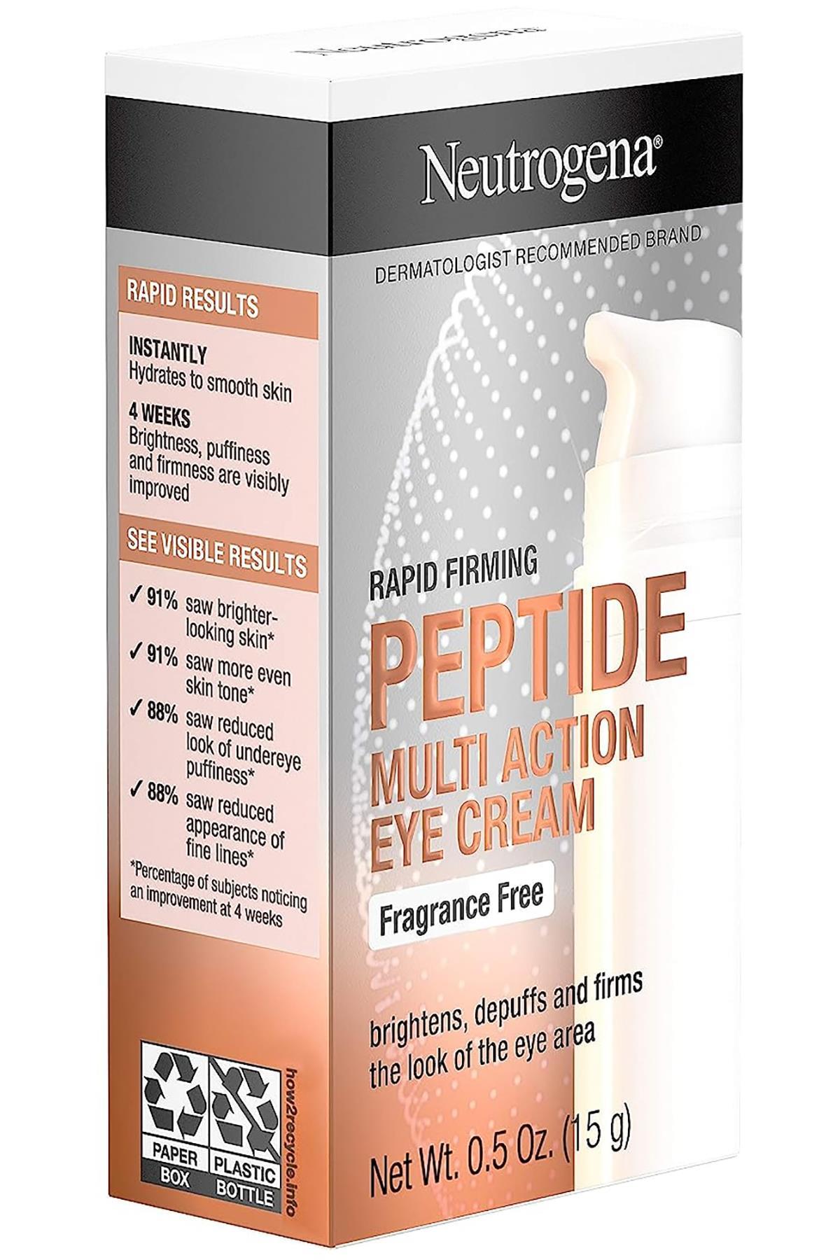 Neutrogena Peptide Multi Action Kokusuz Göz Kremi 15GR