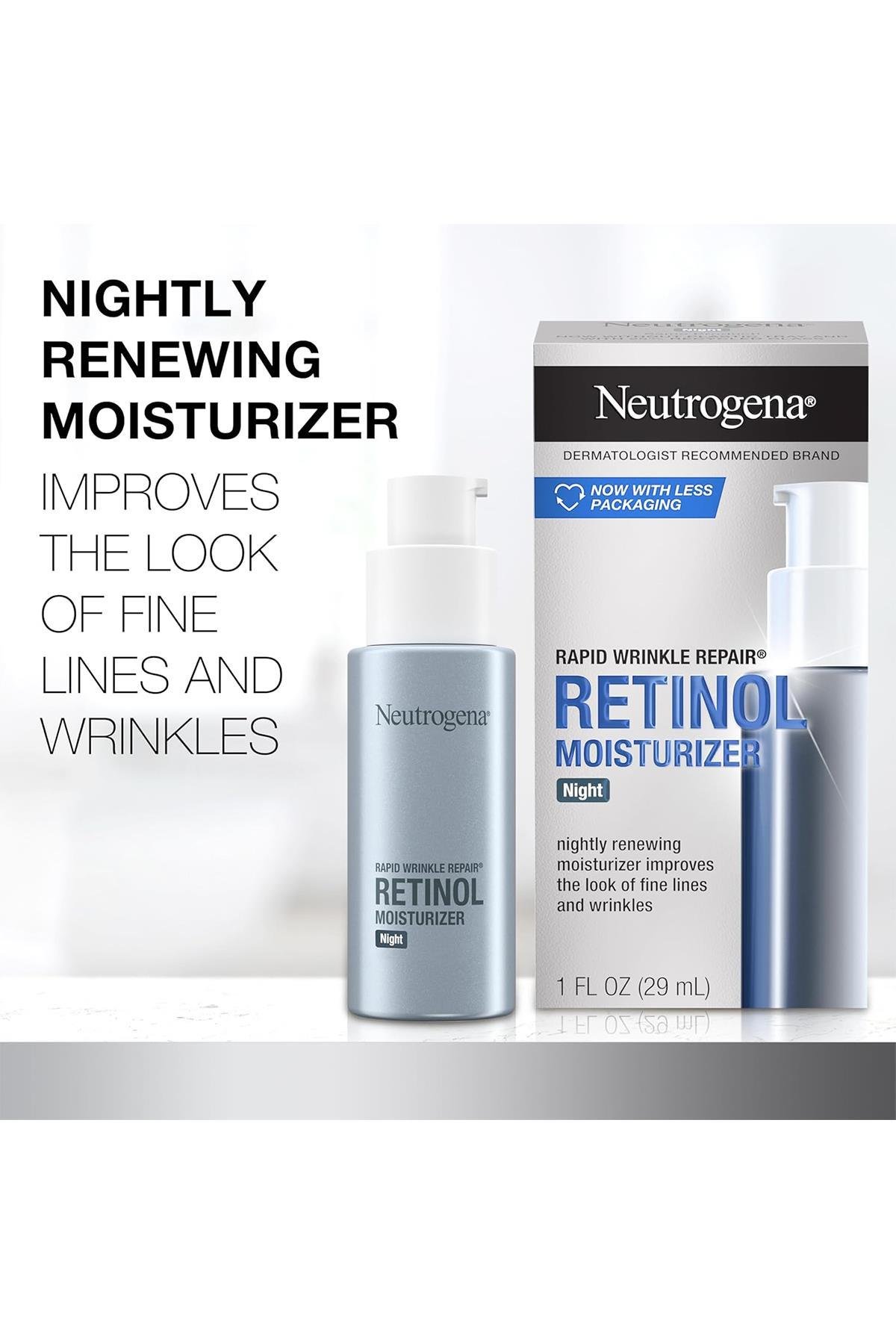 Neutrogena Rapid Wrinkle Repair Retinol Nemlendirici Gece Kremi 29ML