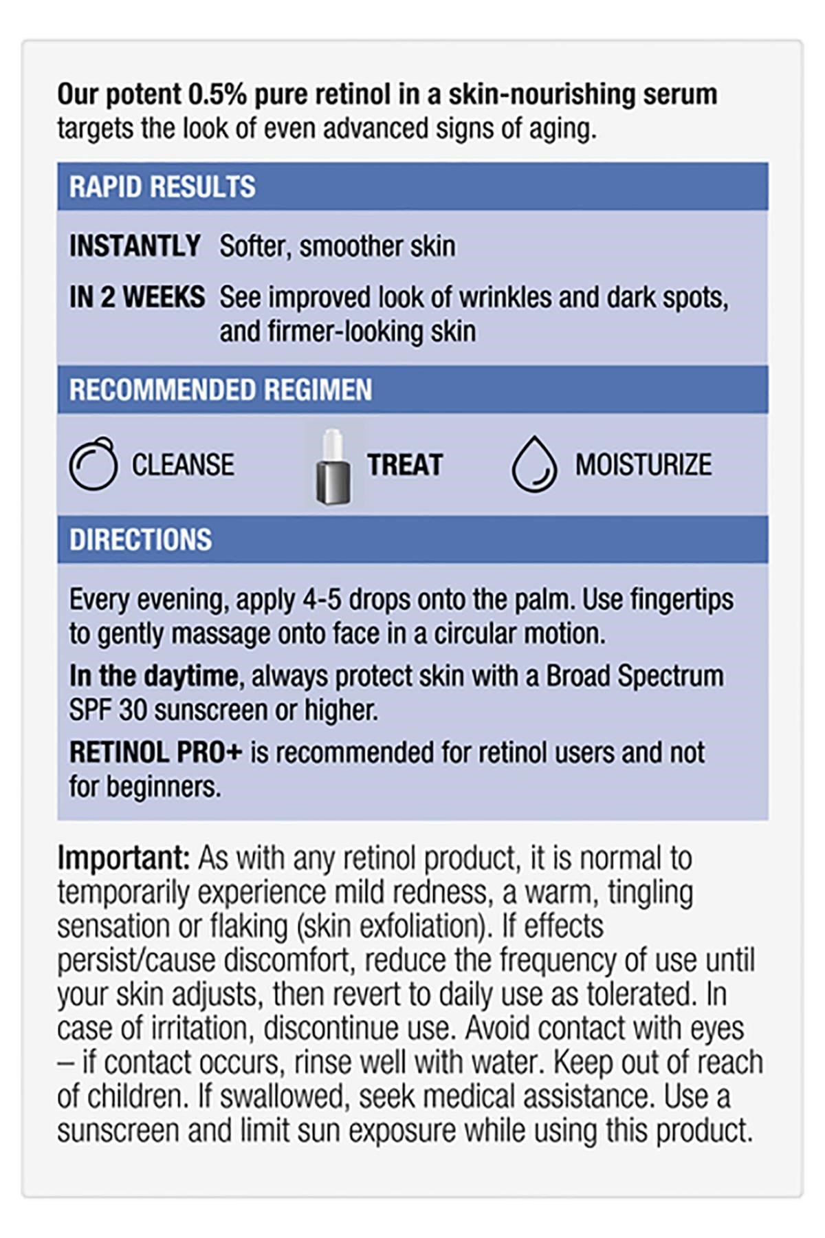 Neutrogena Retinol Pro+ %0.5 Yüz Serumu 30ML