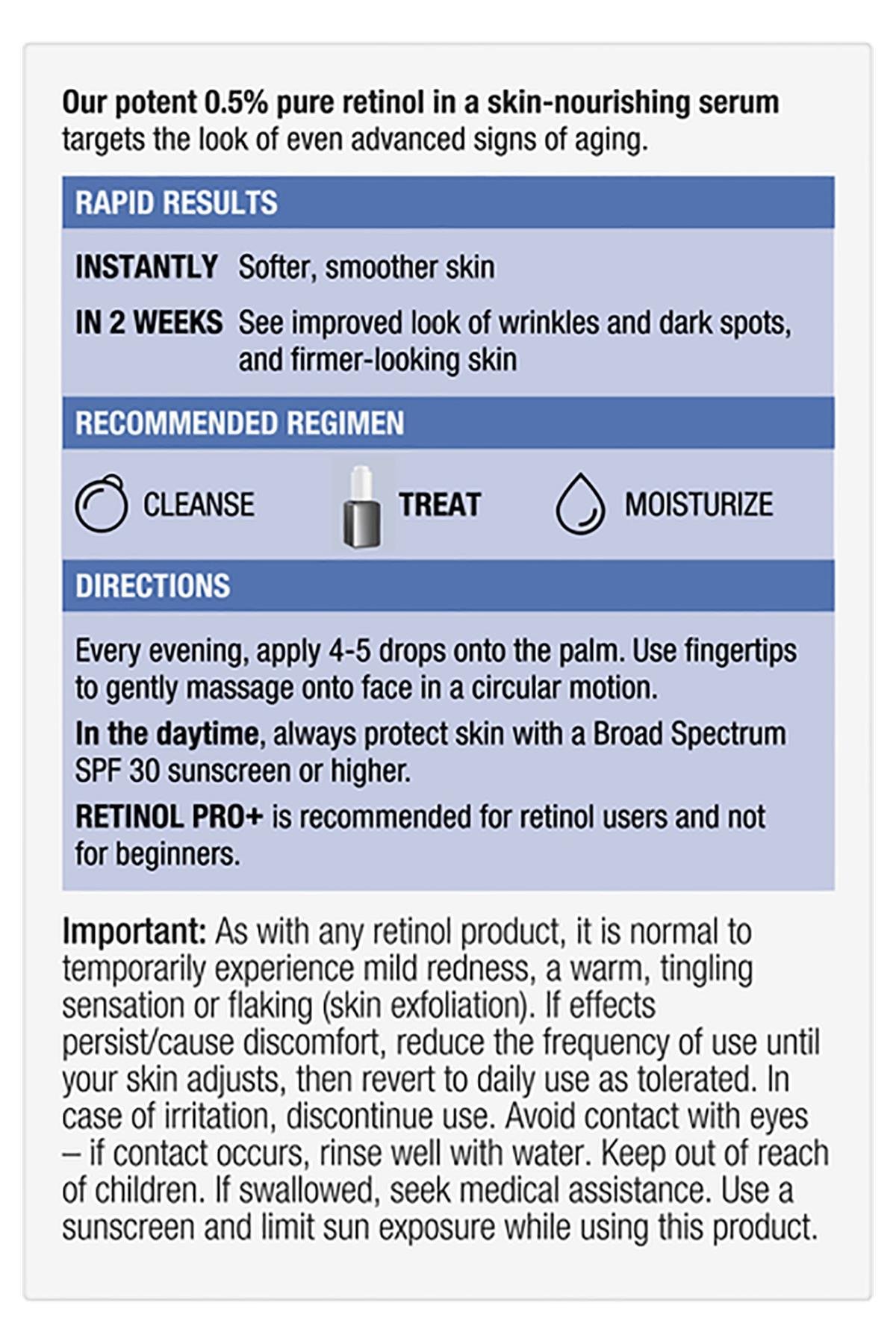 Neutrogena Retinol Pro+ %0.5 Yüz Serumu 30ML