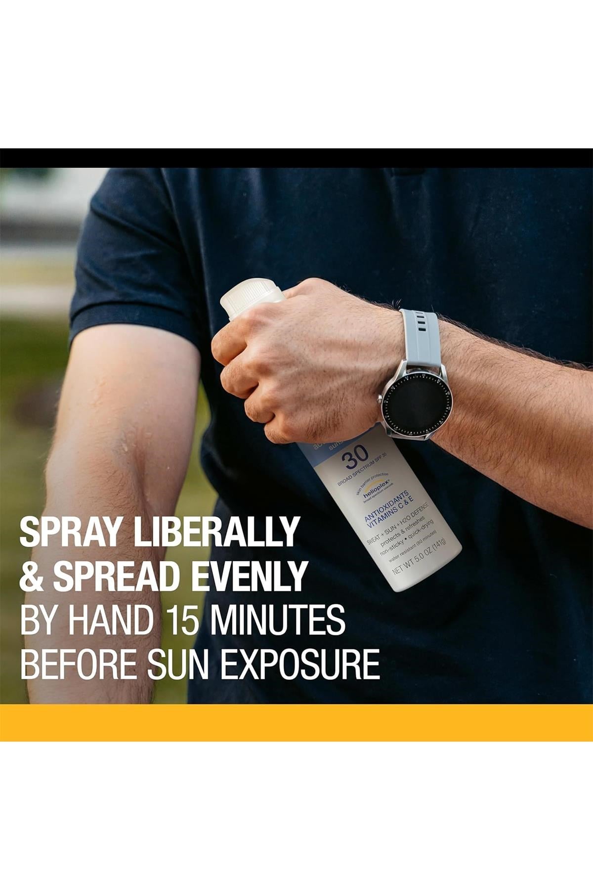 Neutrogena Sport Active Defense SPF30 Güneş Koruyucu Sprey 141GR SKT:09/2026
