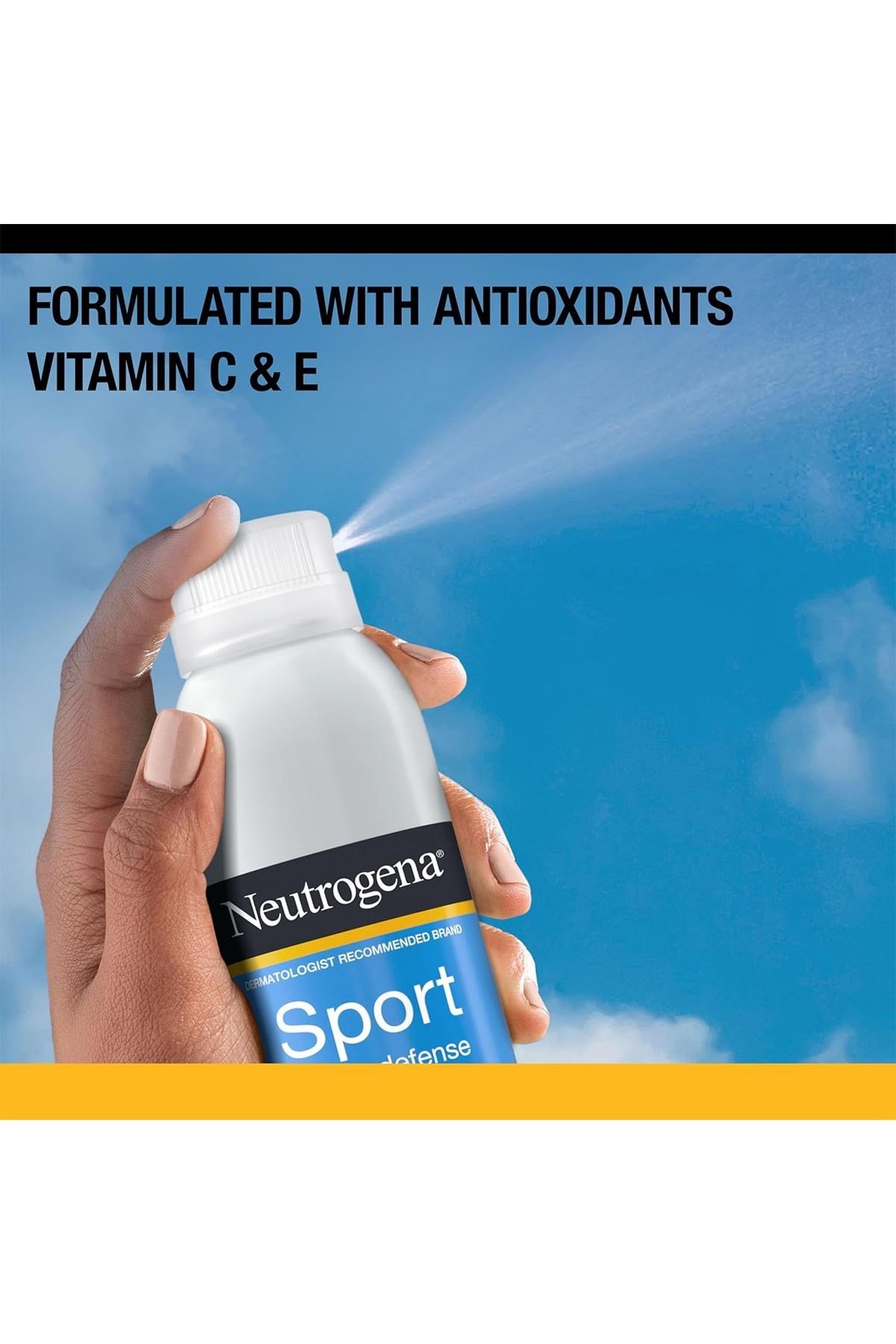 Neutrogena Sport Active Defense SPF30 Güneş Koruyucu Sprey 141GR SKT:09/2026