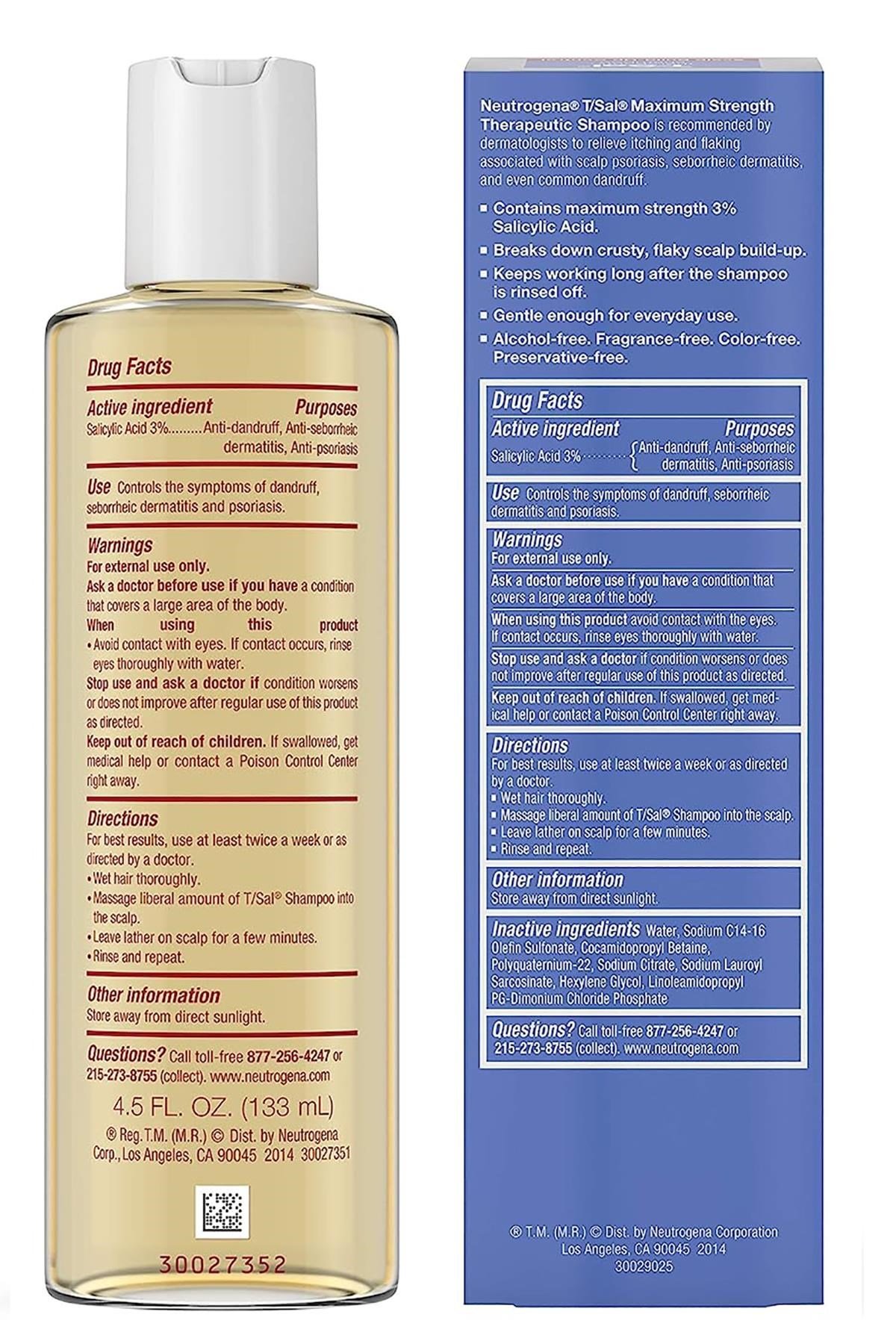 Neutrogena T/Sal Therapeutic Şampuan 133ML
