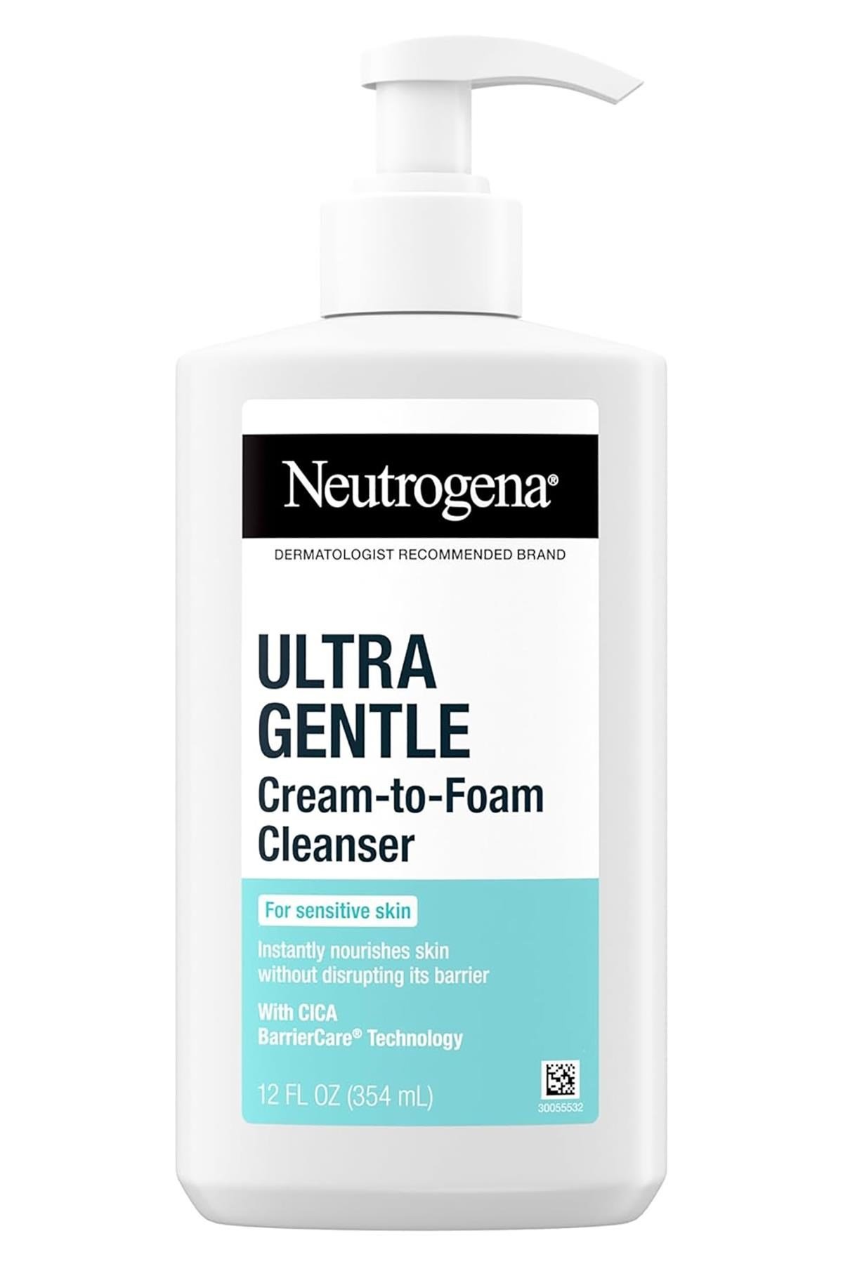 Neutrogena Ultra Gentle Nemlendirici Köpüren Yüz Temizleyici 354ML