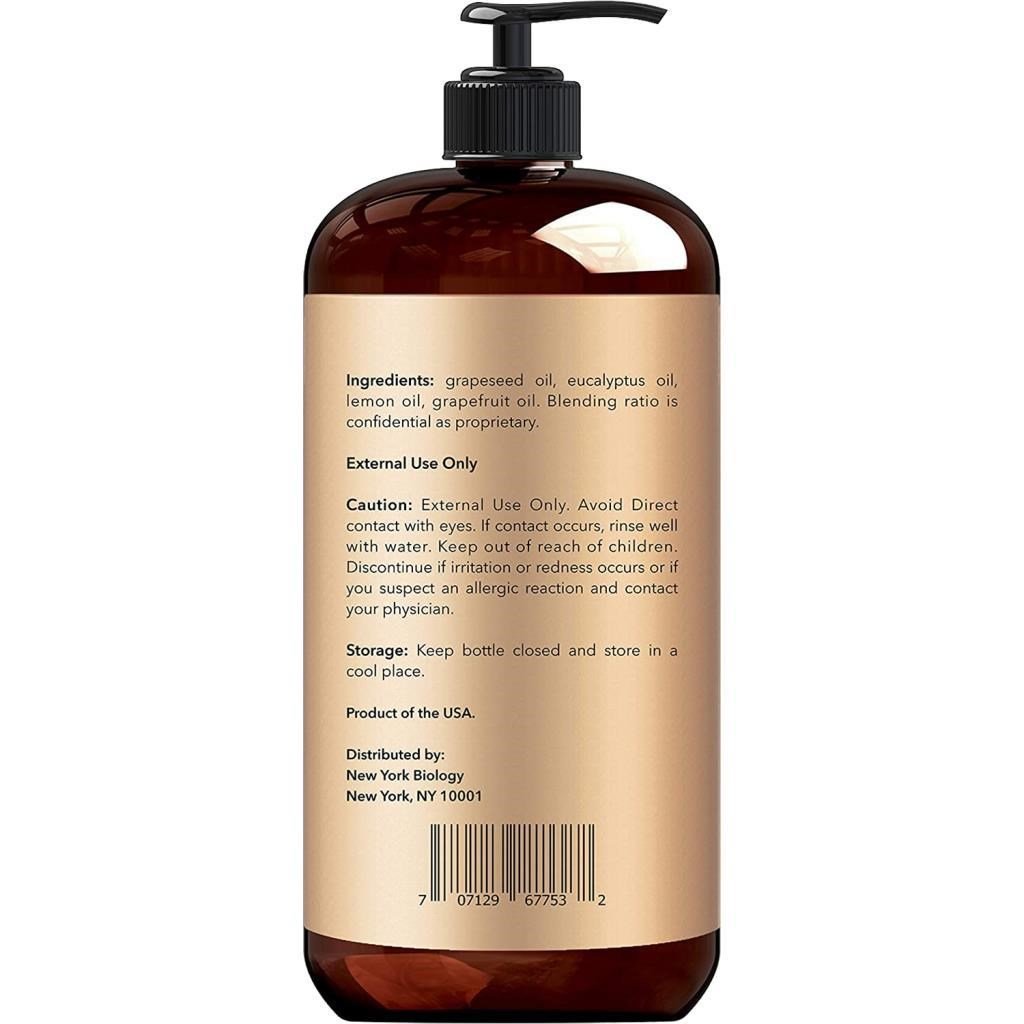 New York Biology Anti Cellulite Masaj Yağı 240ML