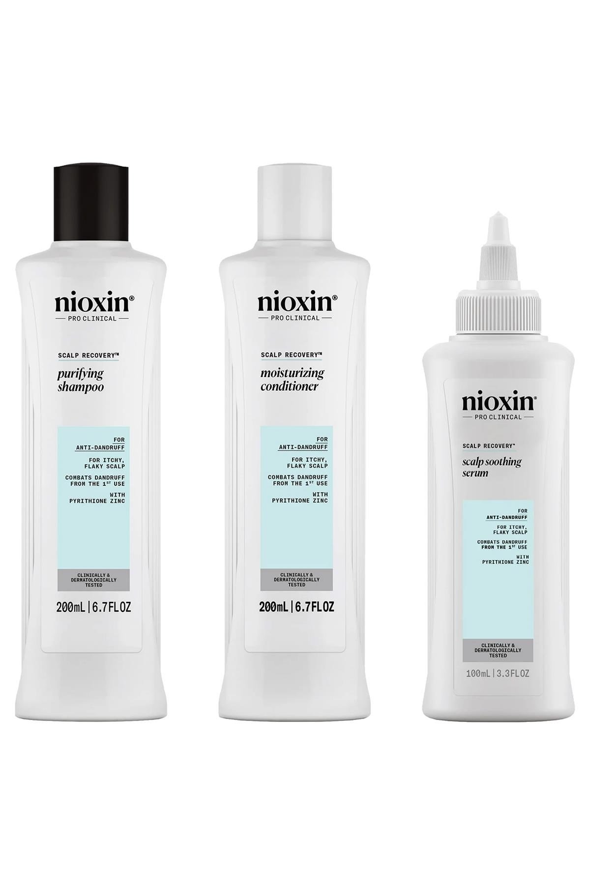 Nioxin Scalp Recovery Kepek ve Kaşıntı Karşıtı Saç Bakım Seti