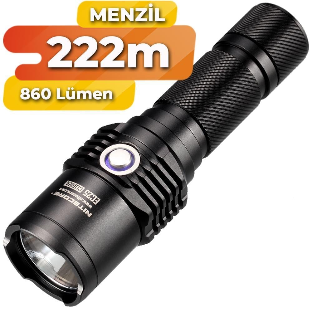 Nitecore EC25 Cobra 860 Lümen LED El Feneri