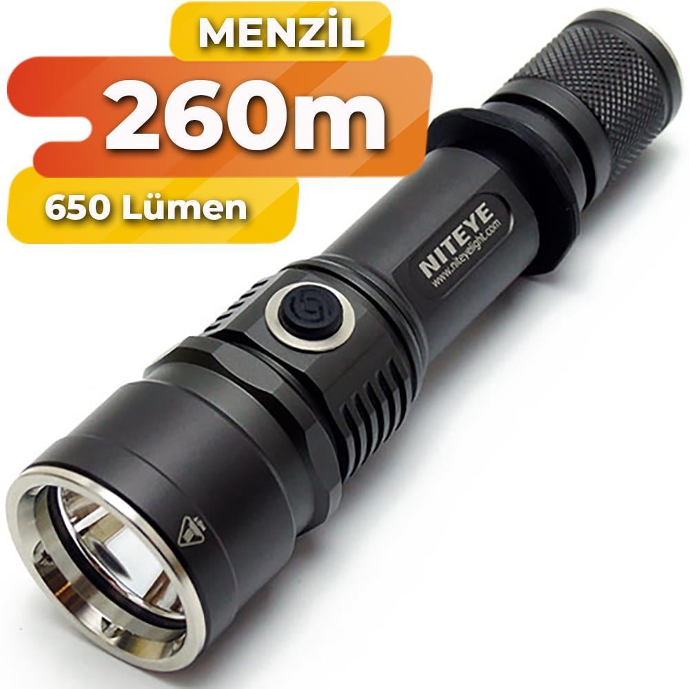 Niteye TS20 650 Lümen LED El Feneri