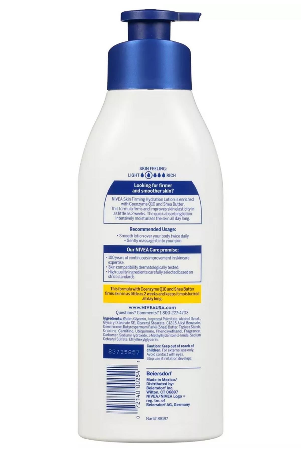 Nivea Cilt Sıkılaştırıcı ve Nemlendirici Vücut Losyonu 500ML