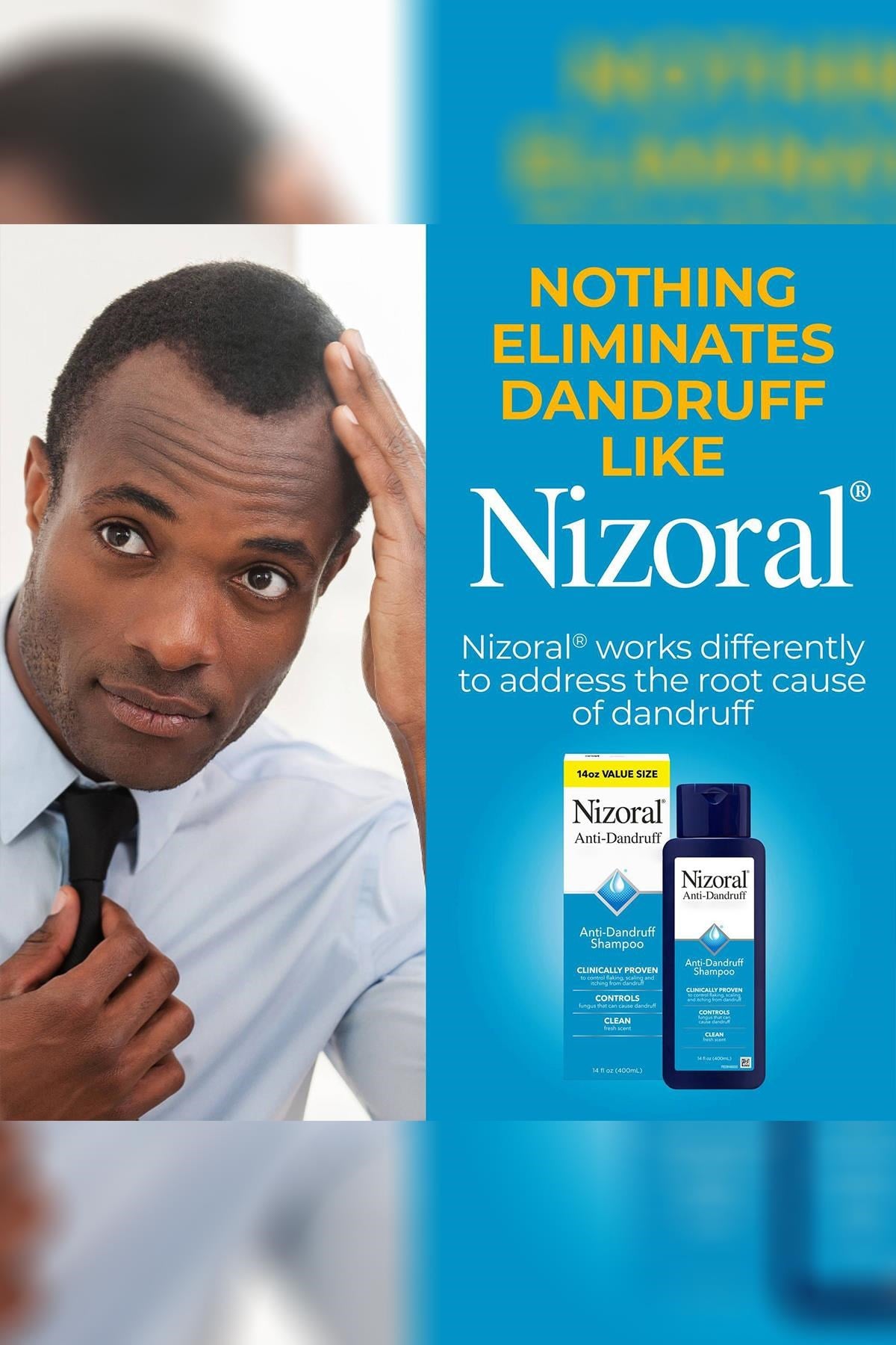 Nizoral Anti-Dandruff Şampuan 400ML