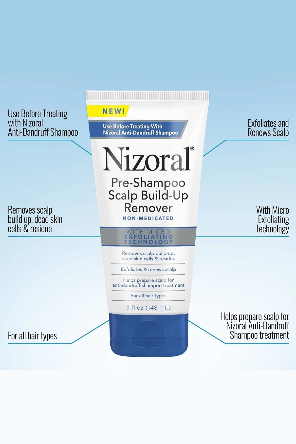 Nizoral Şampuan Öncesi Saç Derisi Arındırıcı 148ML