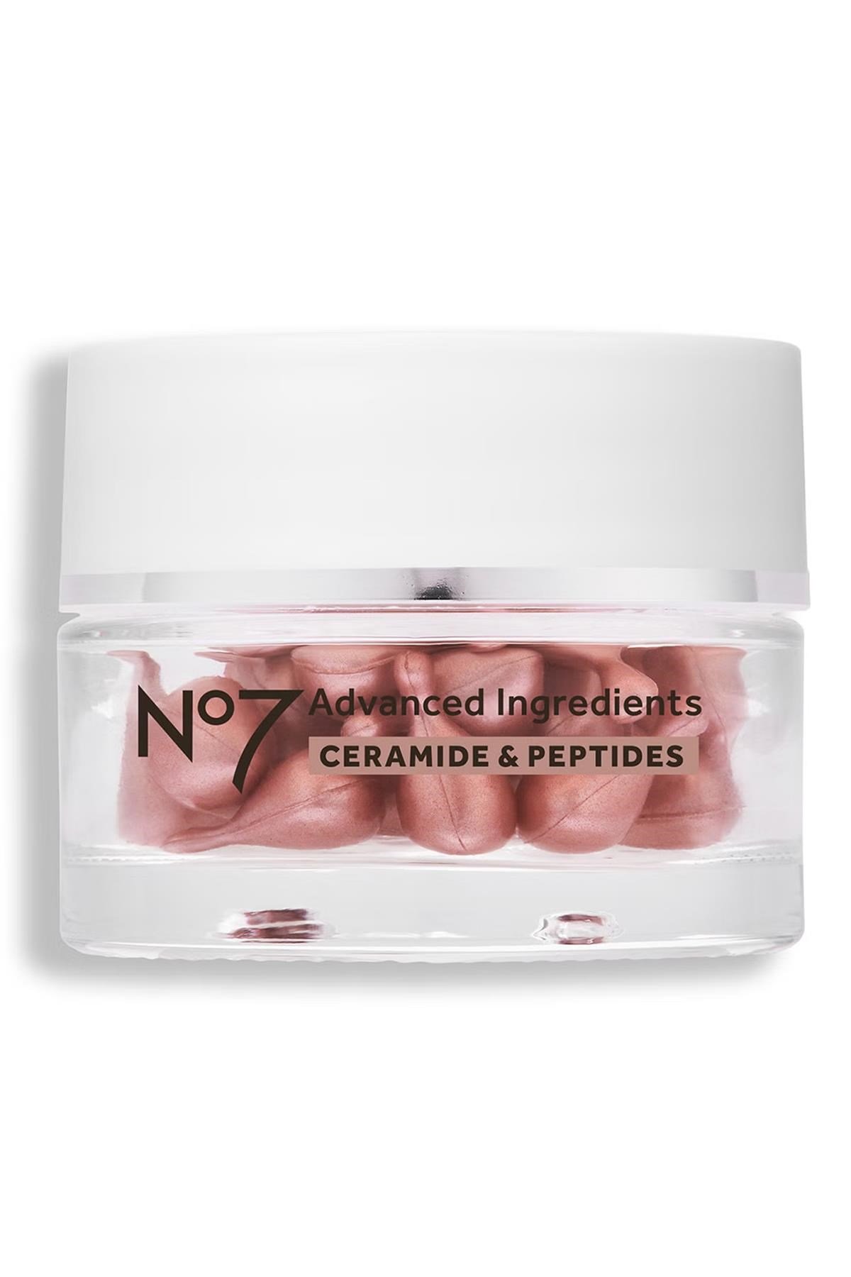 No7 Advanced Ingredients Ceramide & Peptides Yüz Kapsülleri 30 Kapsül