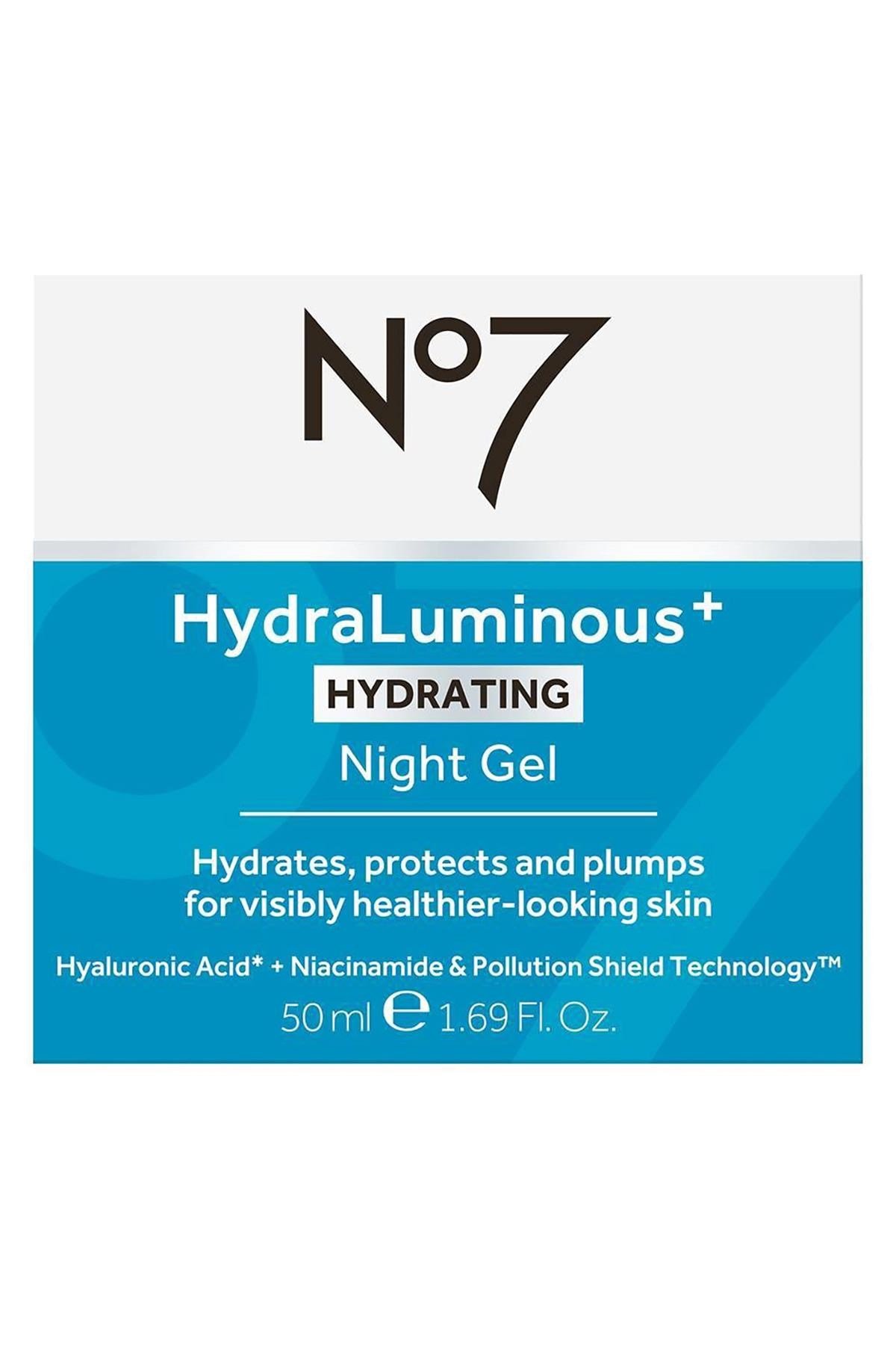 No7 HydraLuminous+ Nemlendirici Gece Yüz Jeli 50ML