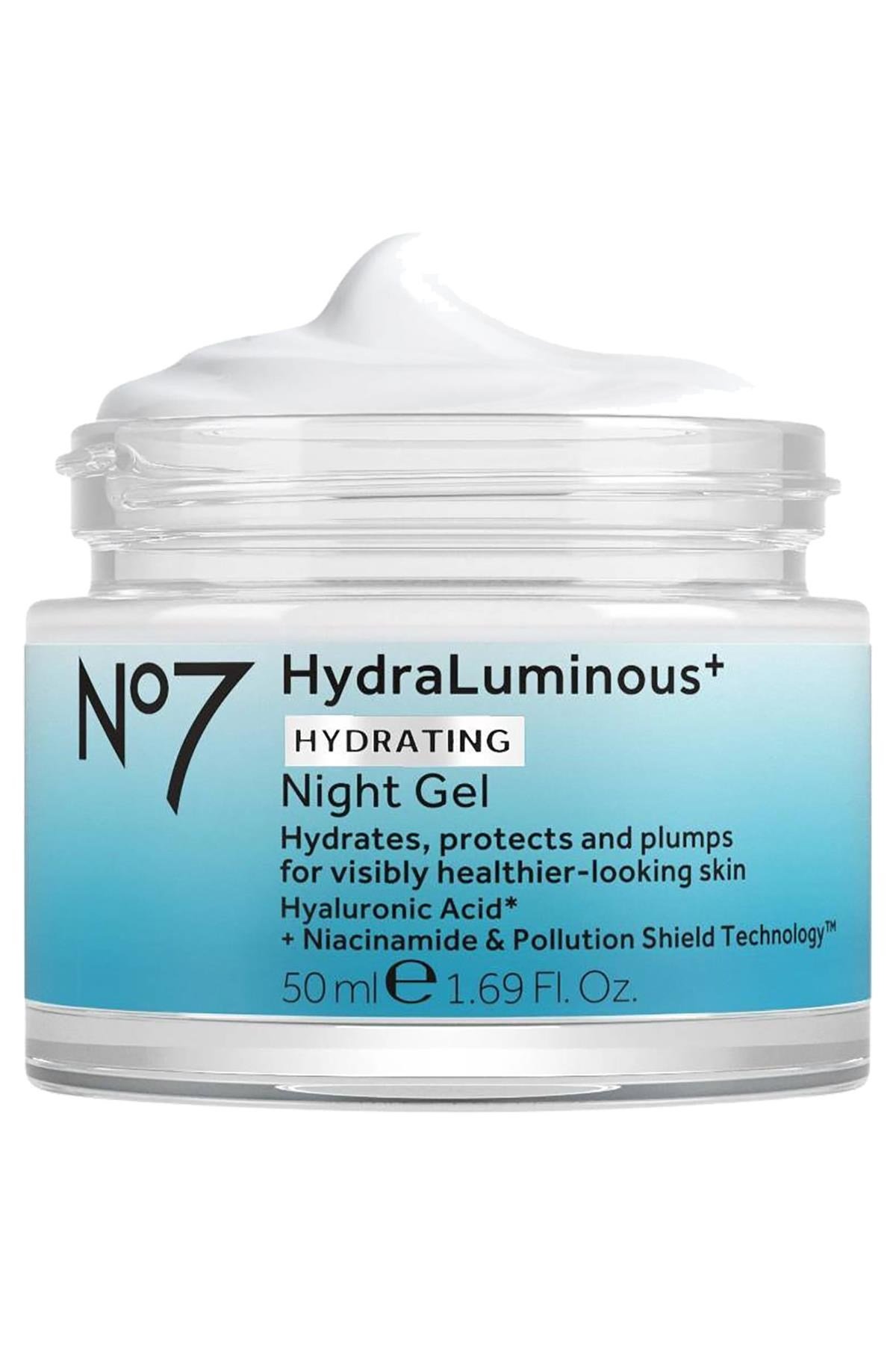 No7 HydraLuminous+ Nemlendirici Gece Yüz Jeli 50ML
