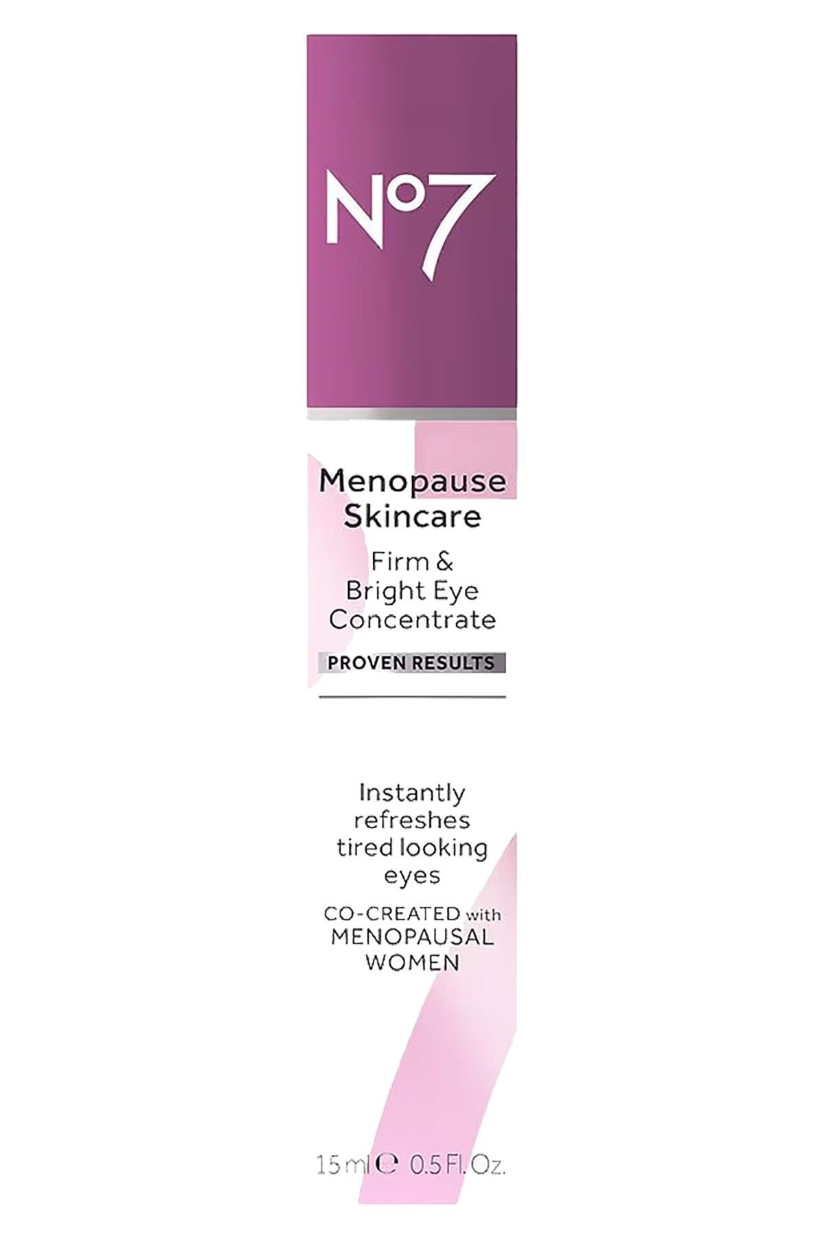 No7 Menopause Skincare Firm & Bright Konsantre Göz Kremi 15ML