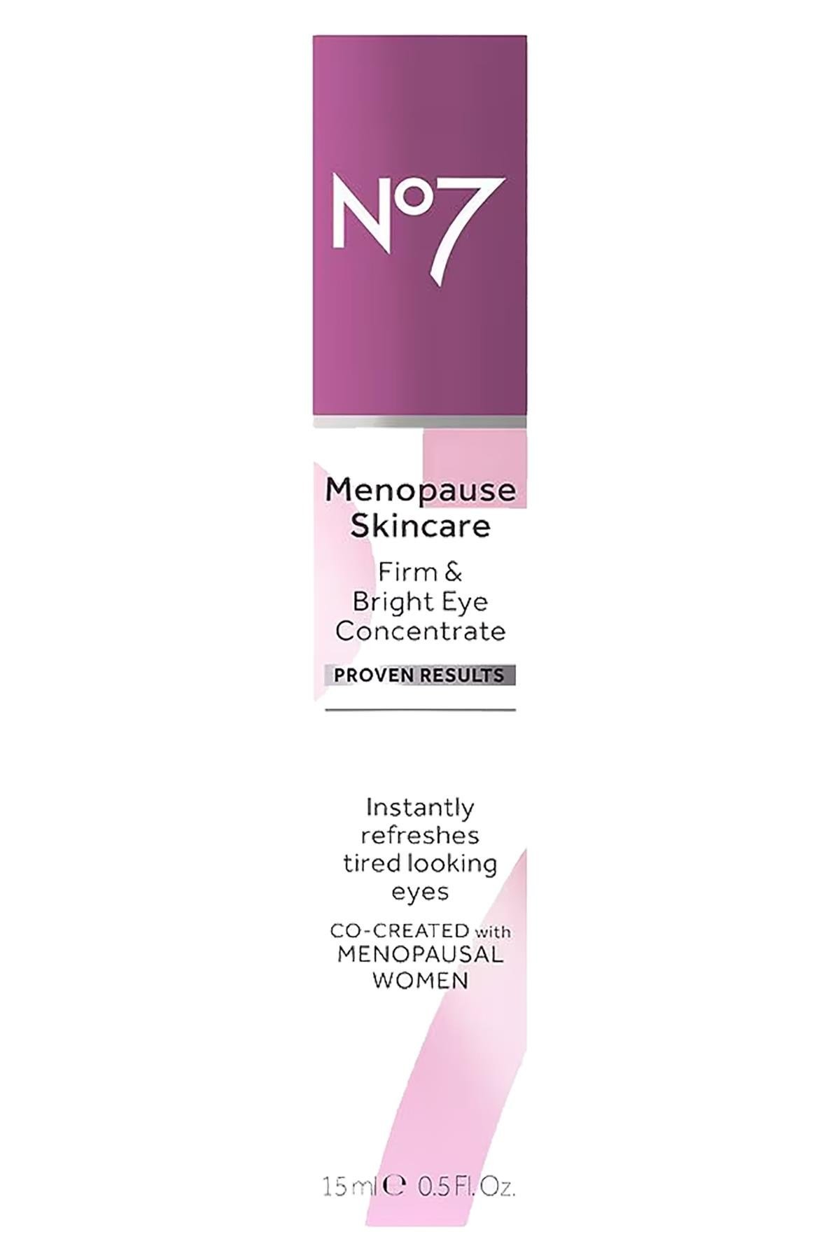 No7 Menopause Skincare Firm & Bright Konsantre Göz Kremi 15ML