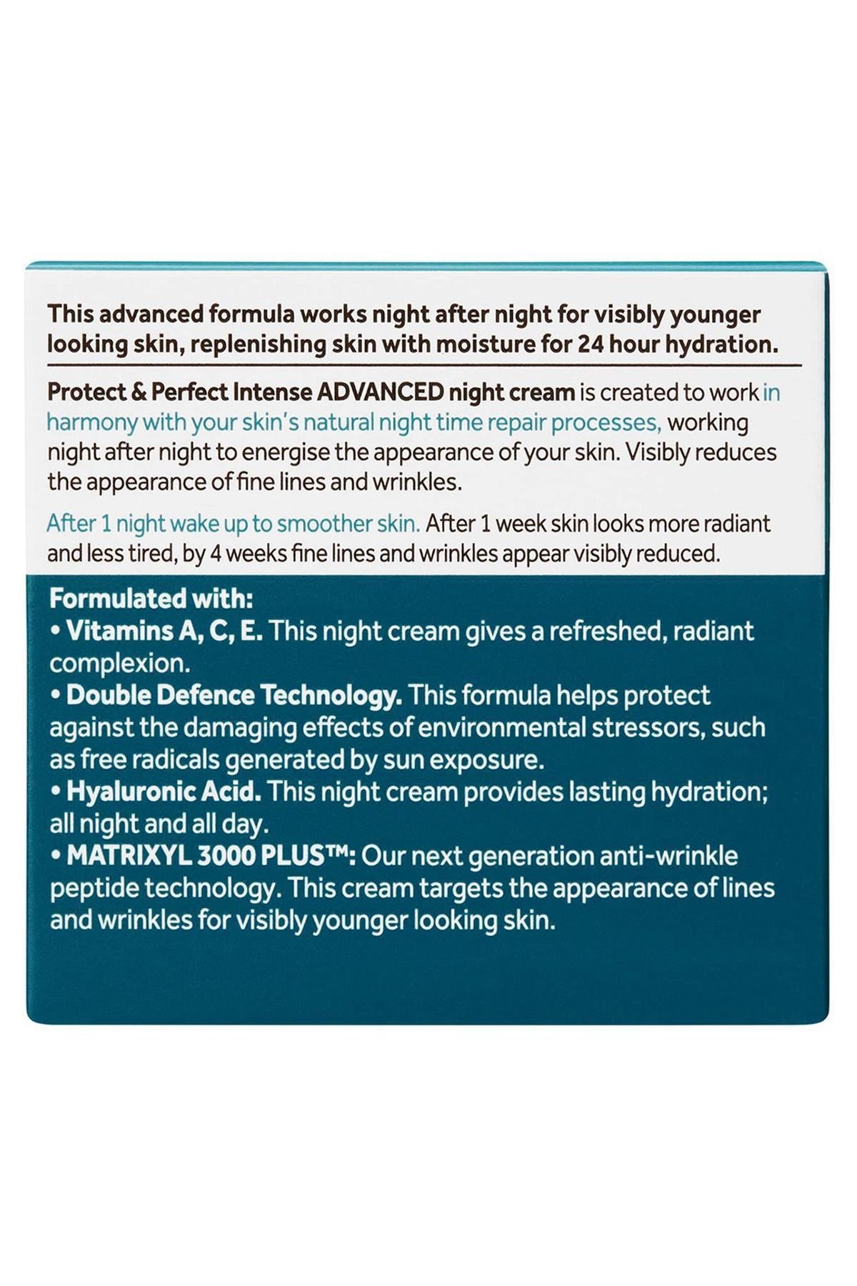 No7 Protect & Perfect Kokusuz Gece Kremi 50ML