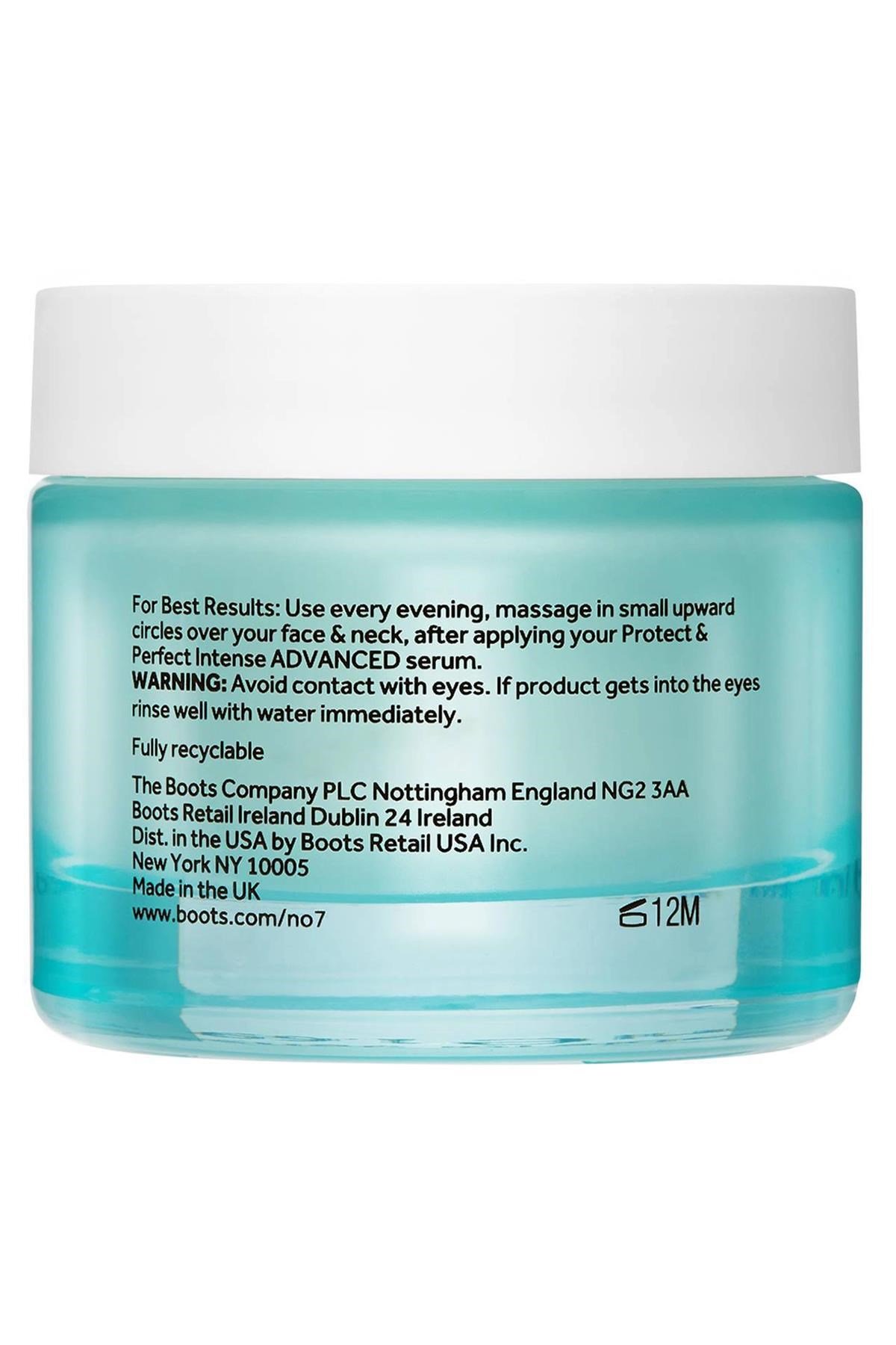 No7 Protect & Perfect Kokusuz Gece Kremi 50ML