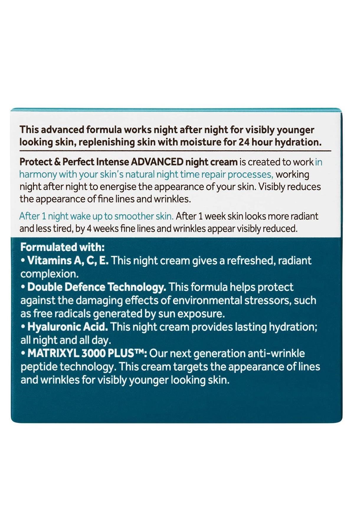 No7 Protect & Perfect Kokusuz Gece Kremi 50ML