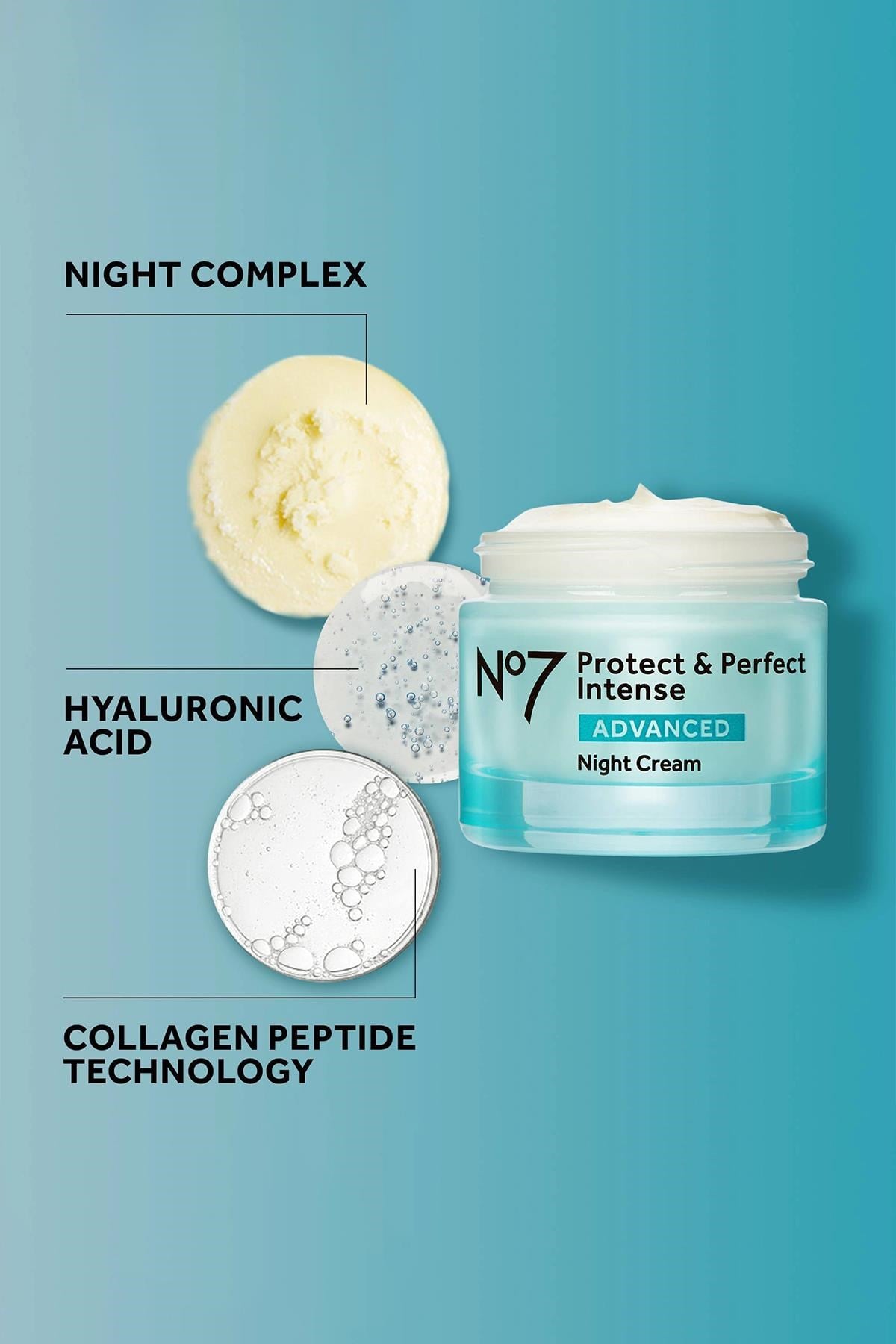No7 Protect & Perfect Kokusuz Gece Kremi 50ML