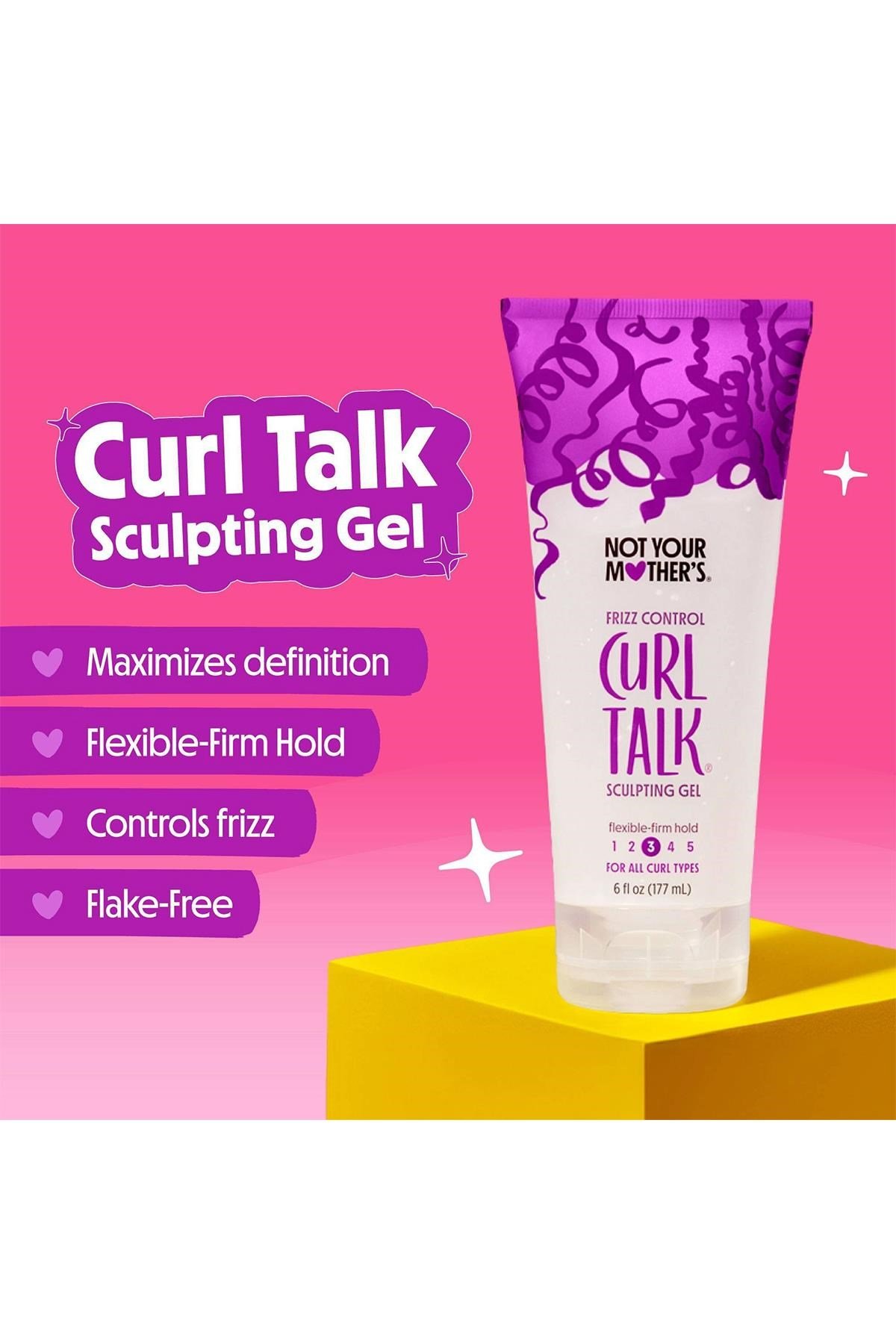 Not Your Mother’s Curl Talk Kabarma Karşıtı Esnek Tutuş Jöle No:3 177ML