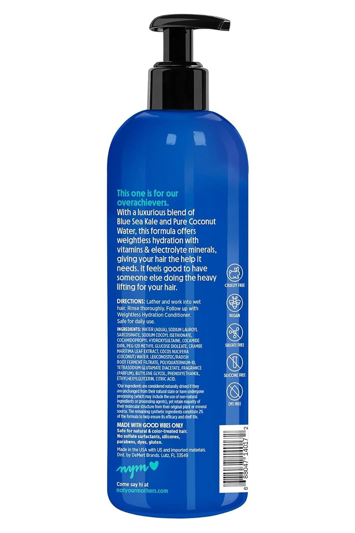 Not Your Mother's Blue Sea Kale & Pure Coconut Water Nemlendirici Şampuan 450ML