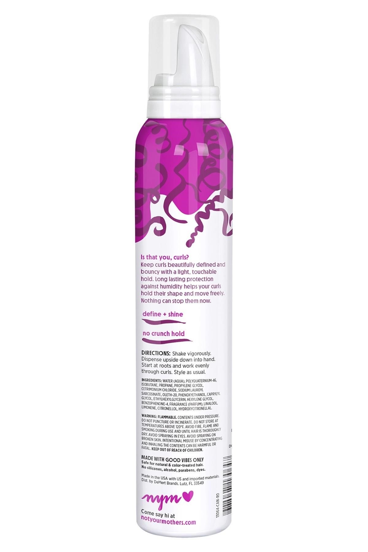 Not Your Mother's Curl Talk Bukle Belirginleştirici Saç Köpüğü 198GR