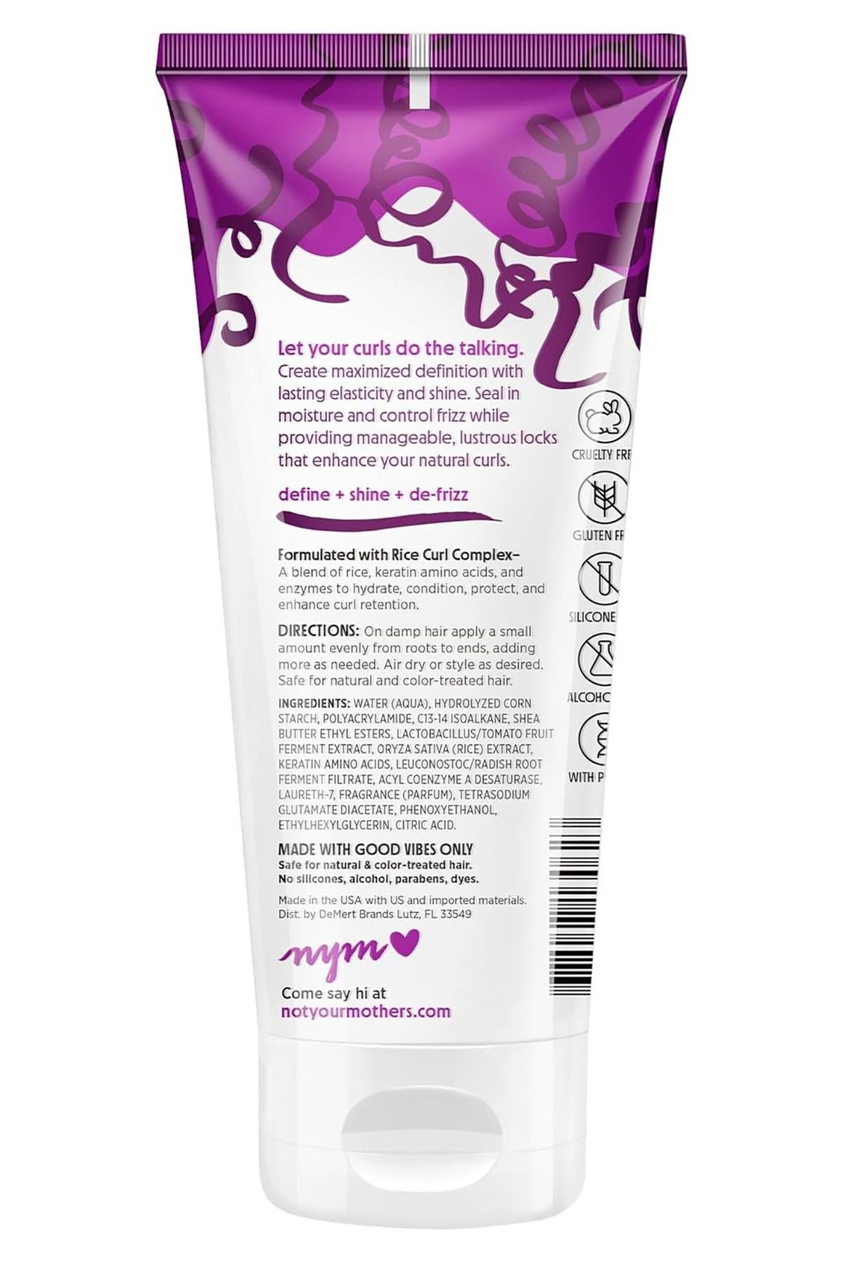 Not Your Mother's Curl Talk Bukle Belirginleştirici Durulanmayan Saç Kremi 177ML