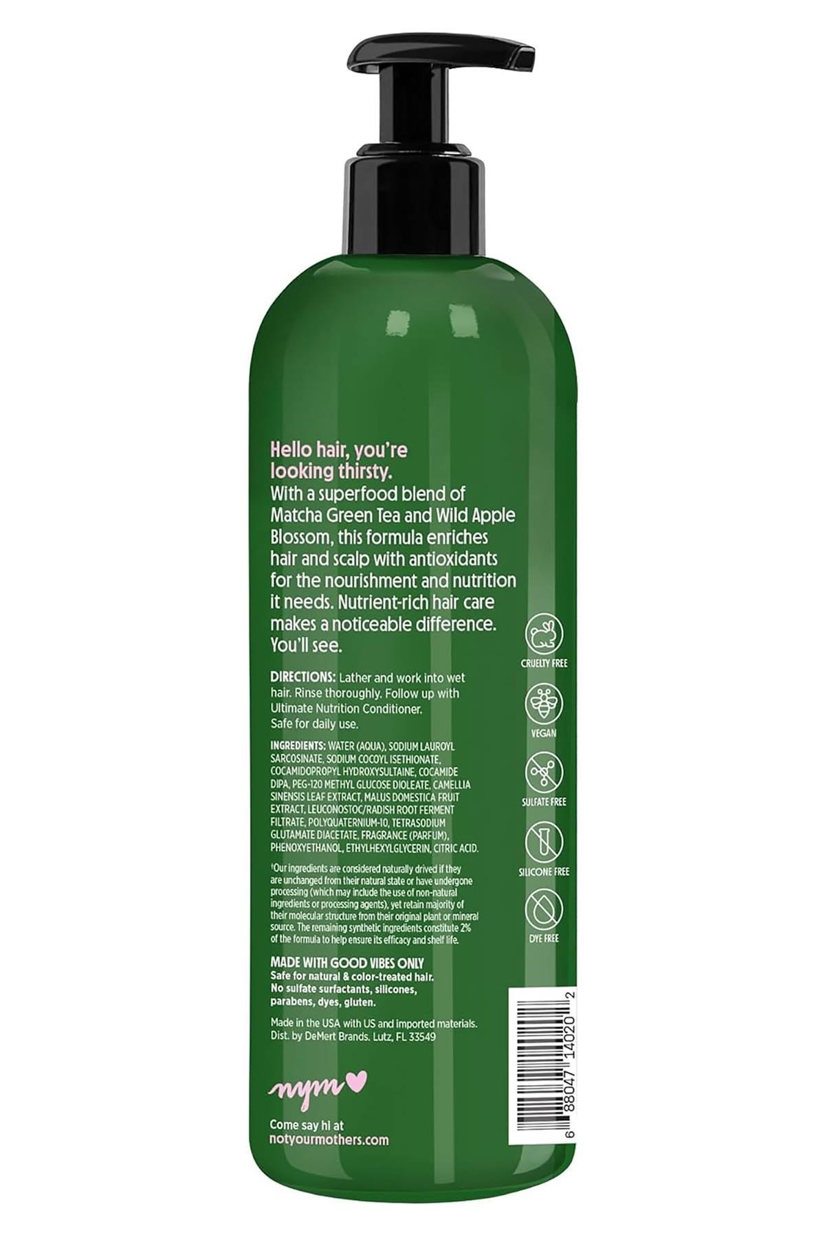 Not Your Mother's Matcha Green Tea & Wild Apple Blossom Besleyici Şampuan 450ML