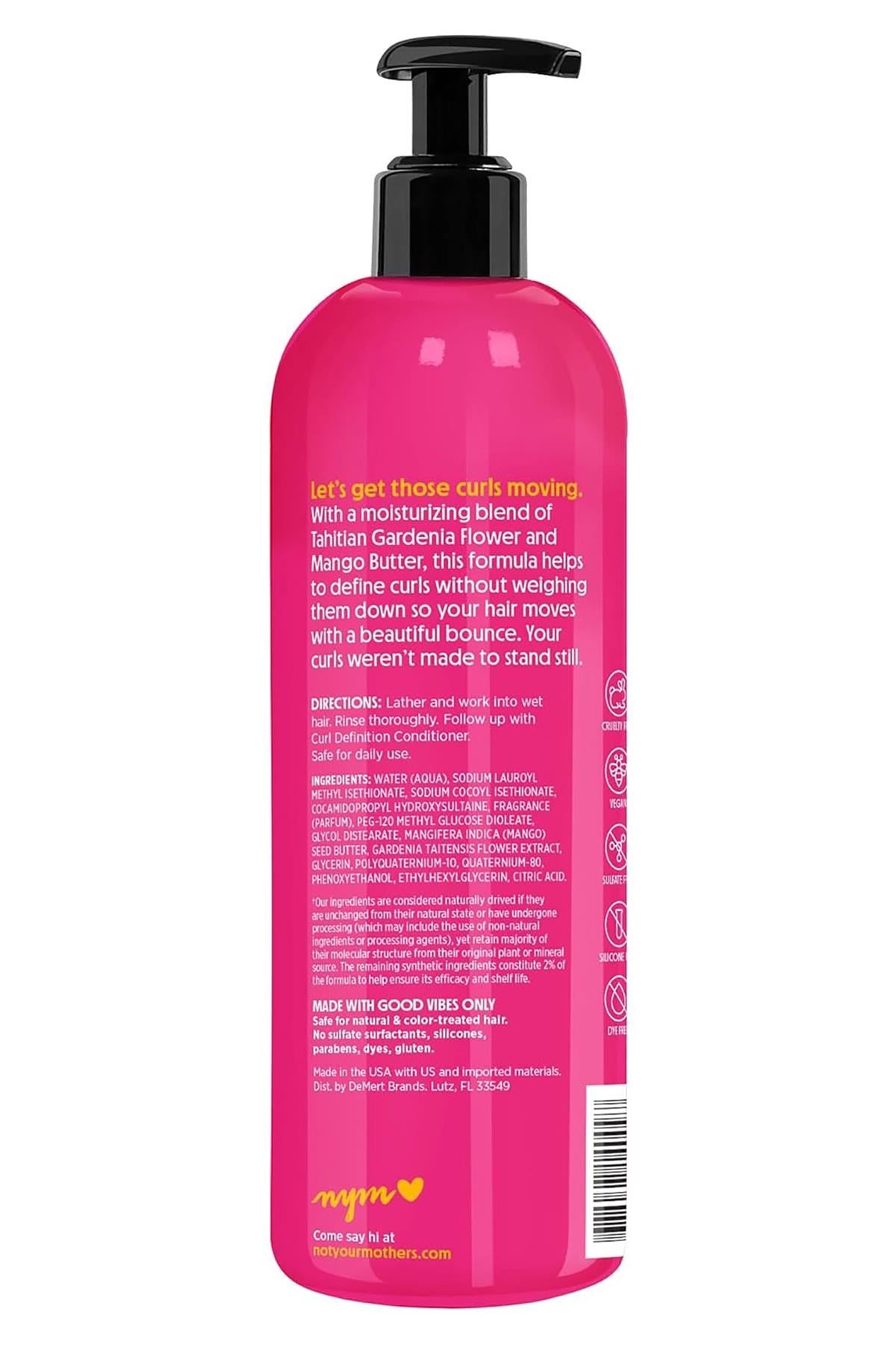 Not Your Mother's Tahitian Gardenia Flower & Mango Butter Bukle Belirginleştirici Şampuan 450ML
