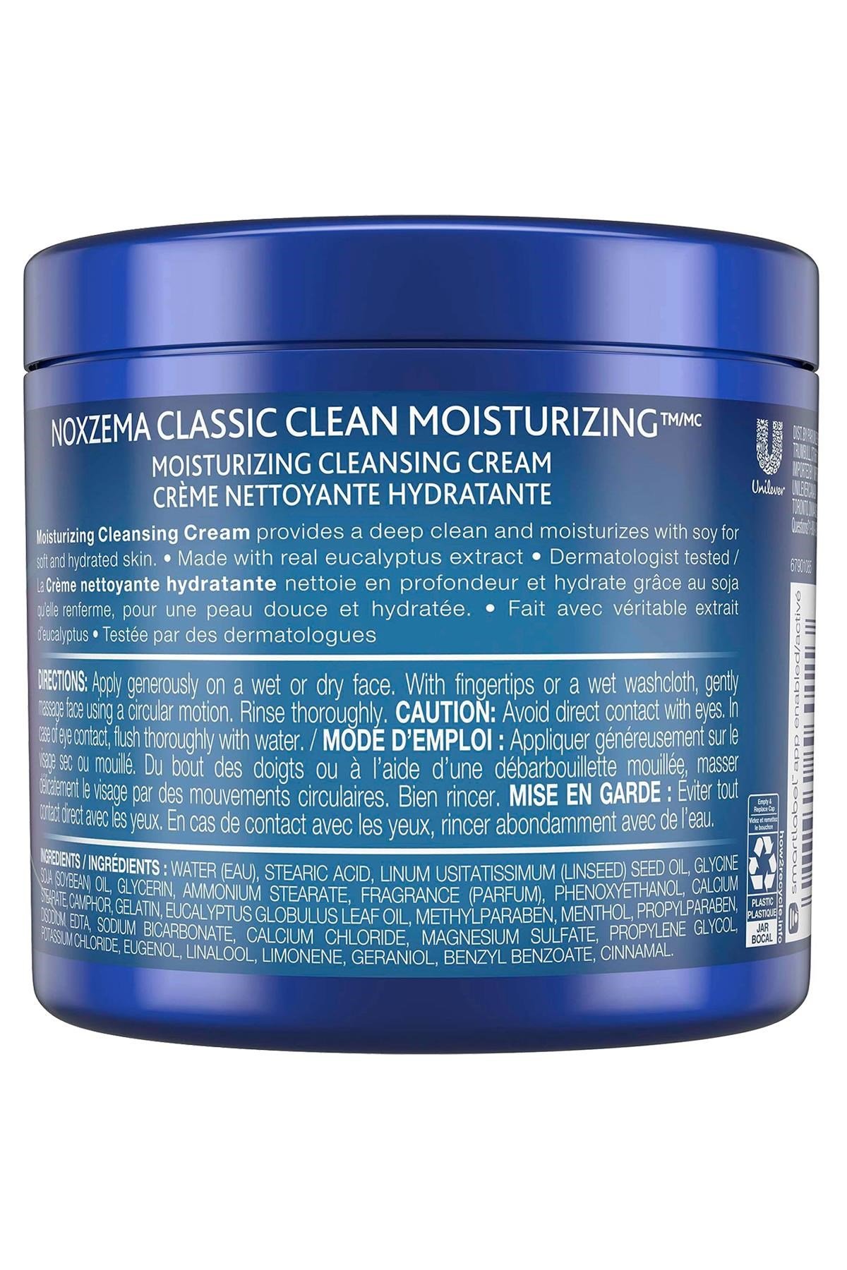 Noxzema Nemlendirici Cilt Temizleyici Krem 340GR