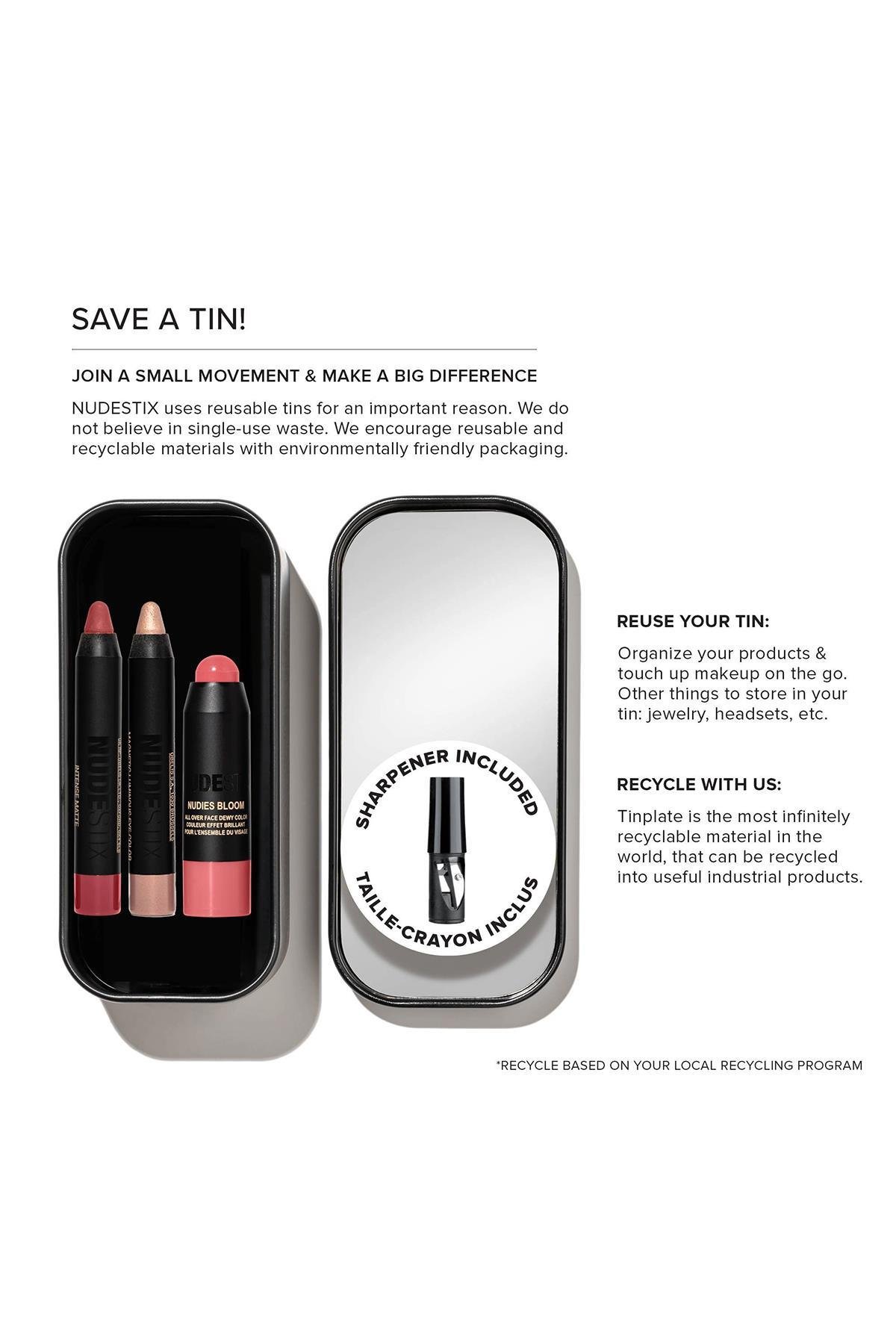Nudestix Mini Kit Sweet Cheeks Makyaj Seti
